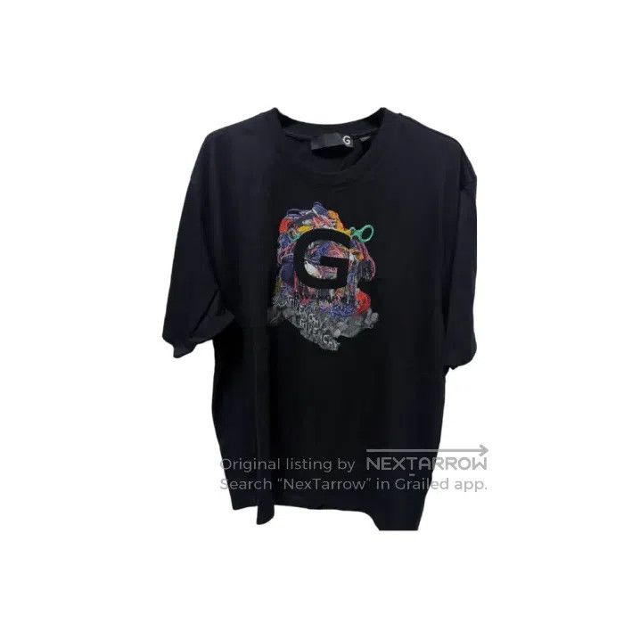 Givenchy Givenchy Men's Graffiti Print Short-Sleeve T-Shirt. Size US M / EU 48-50 / 2 - 1 Thumbnail