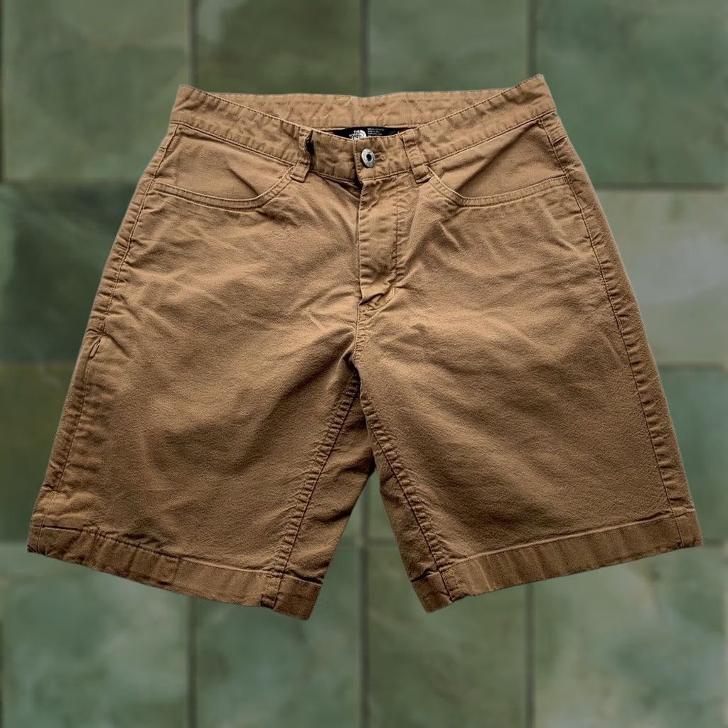 The North Face The North Face Chino Shorts Mens 30 8.5" Zip Pocket Hiking Camping Outdoors Brown Size US 30 / EU 46 - 1 Thumbnail