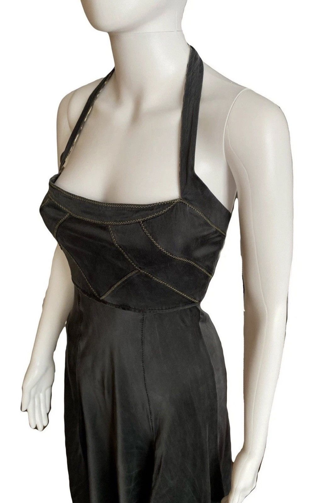 Just Cavalli Just Cavalli Skater Halter Neck Dress 40IT Size S / US 4 / IT 40 - 2 Thumbnail