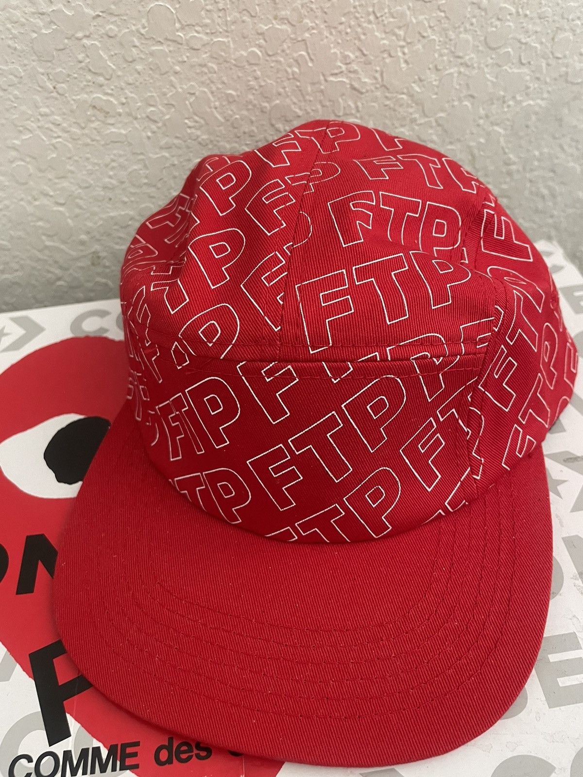 Fuck The Population FTP RED/WHITE HAT 2023 Size ONE SIZE - 1 Thumbnail