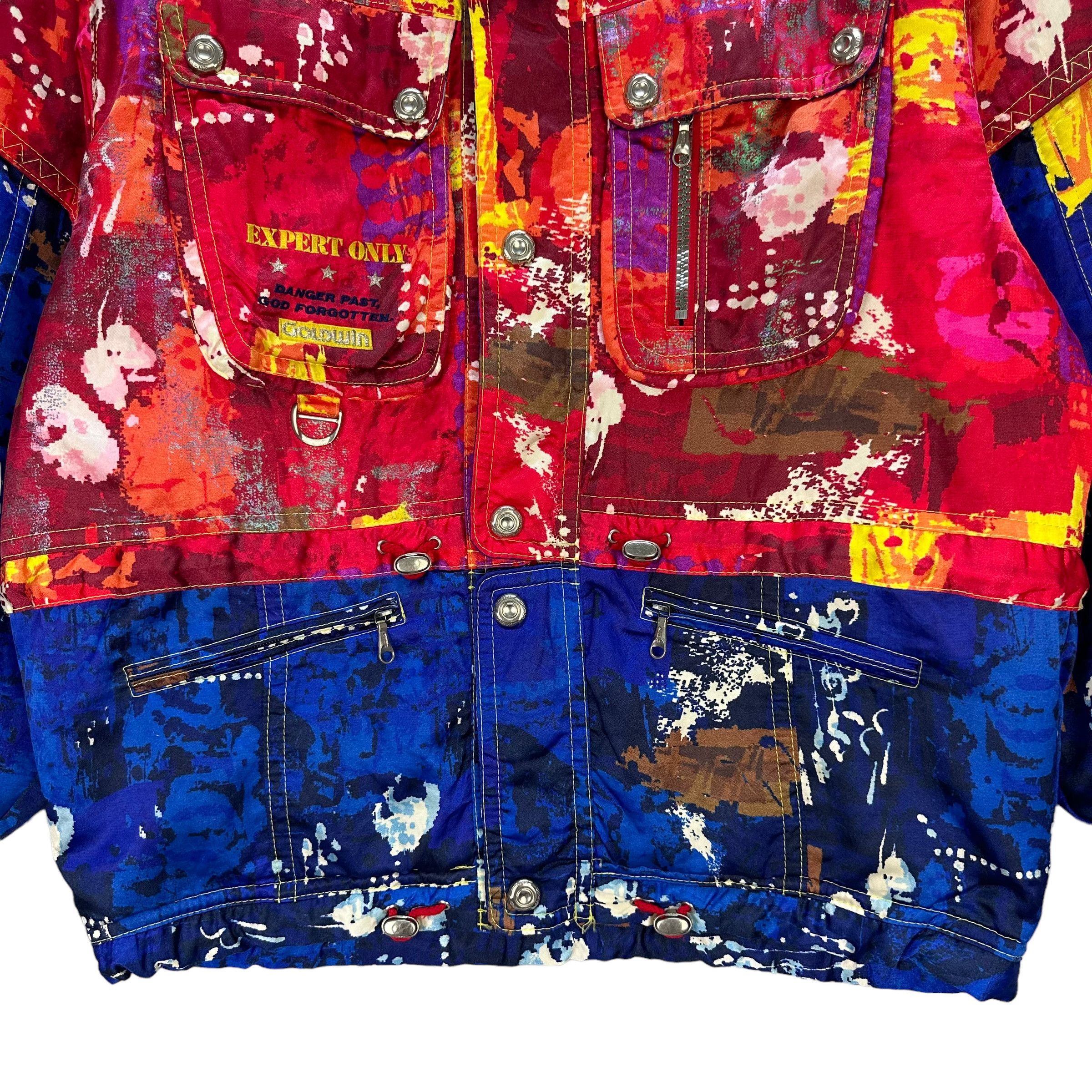 Goldwin GOLDWIN COLORFUL SKI JACKET #7605-157 Size US L / EU 52-54 / 3 - 5 Thumbnail