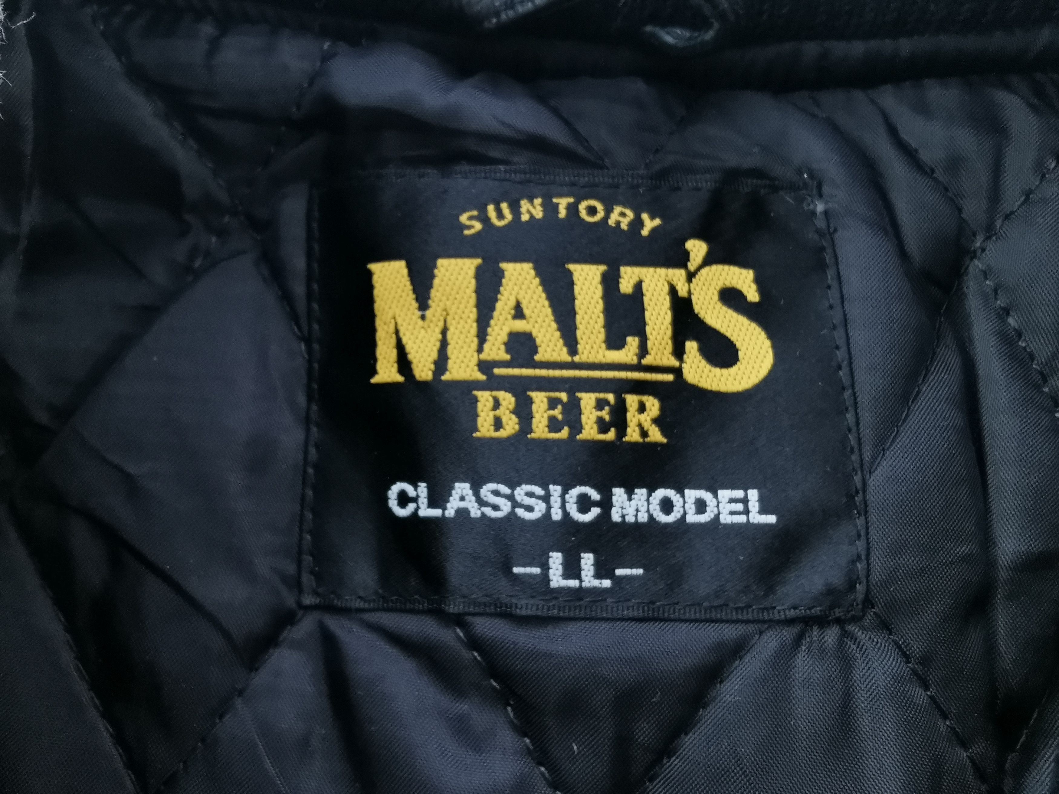 Vintage Vintage 90s Malt's Beer Limited Edition 2001 Wool Varsity Size US L / EU 52-54 / 3 - 5 Thumbnail