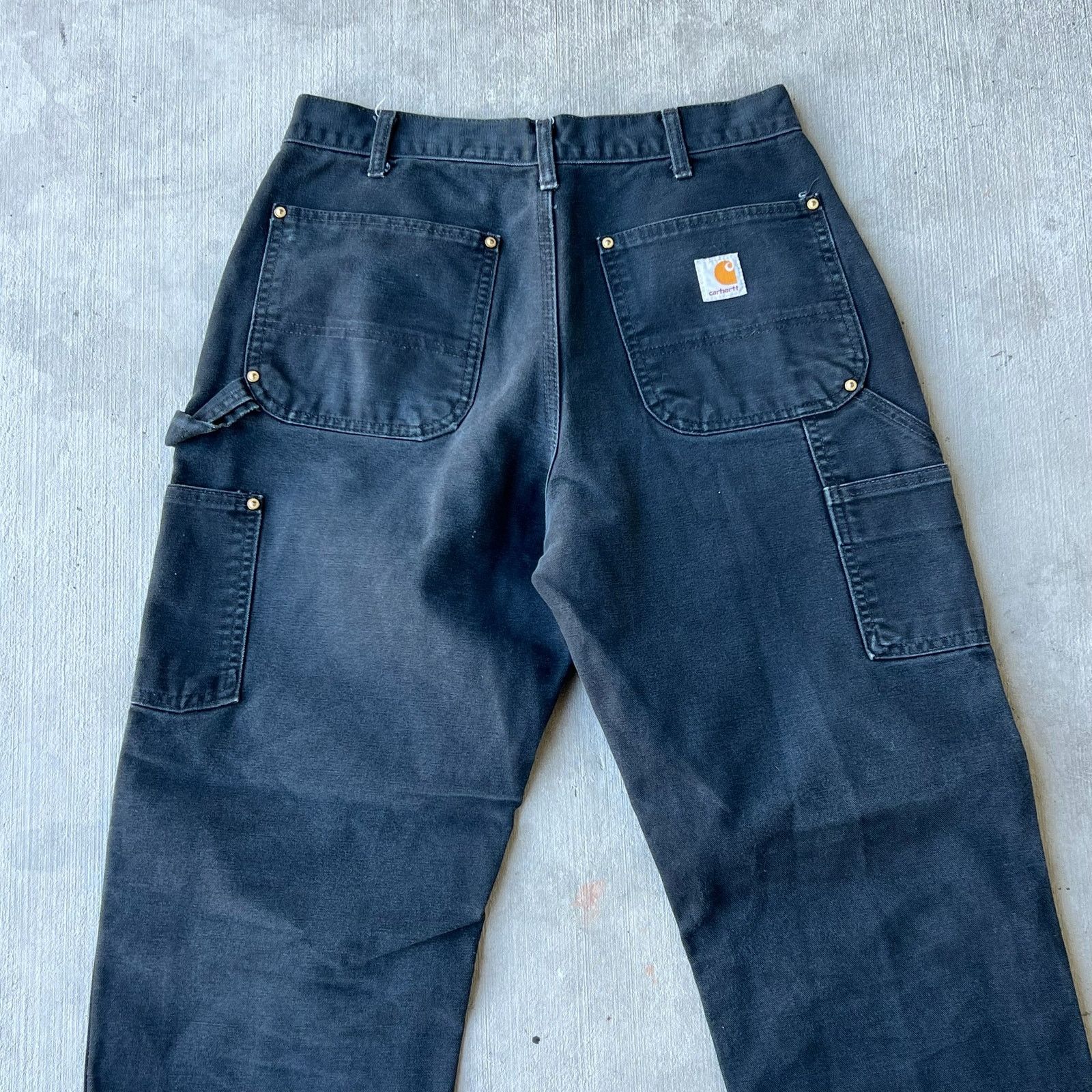Carhartt × Vintage Carhartt black double knee work wear carpenter pants Size US 30 / EU 46 - 5 Thumbnail