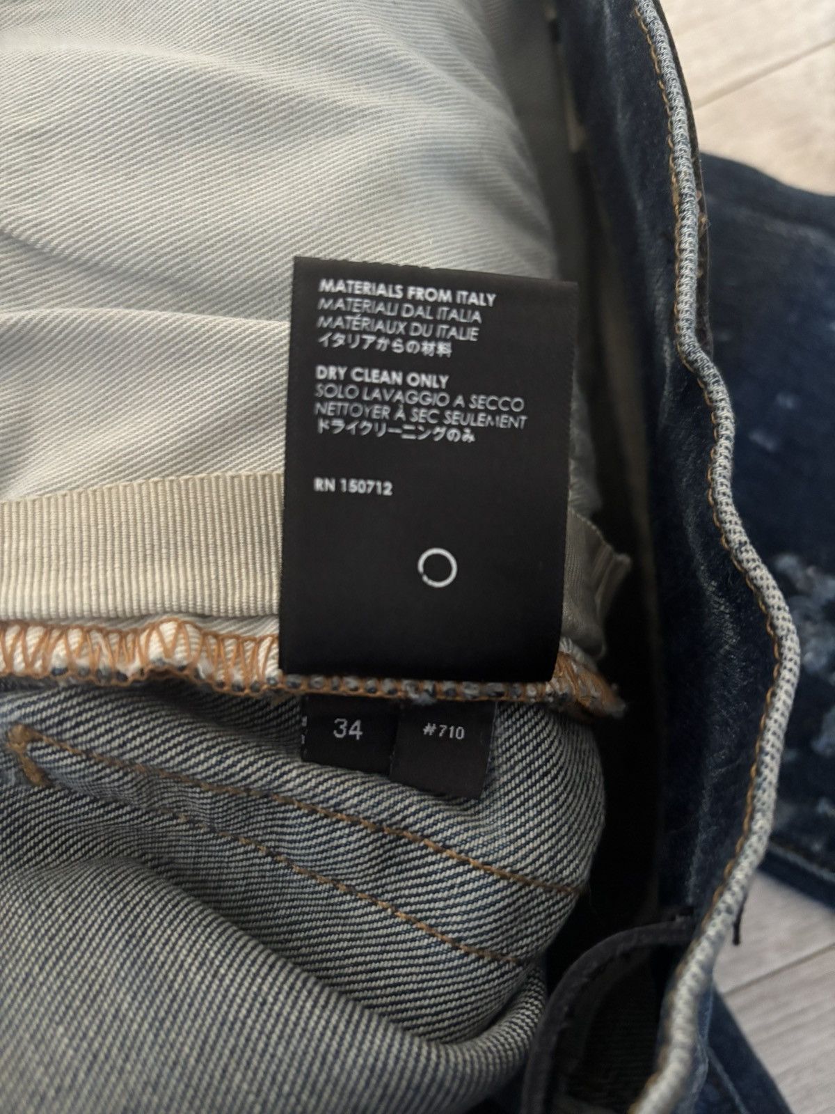 Amiri Amiri jeans. Size US 34 / EU 50 - 5 Thumbnail