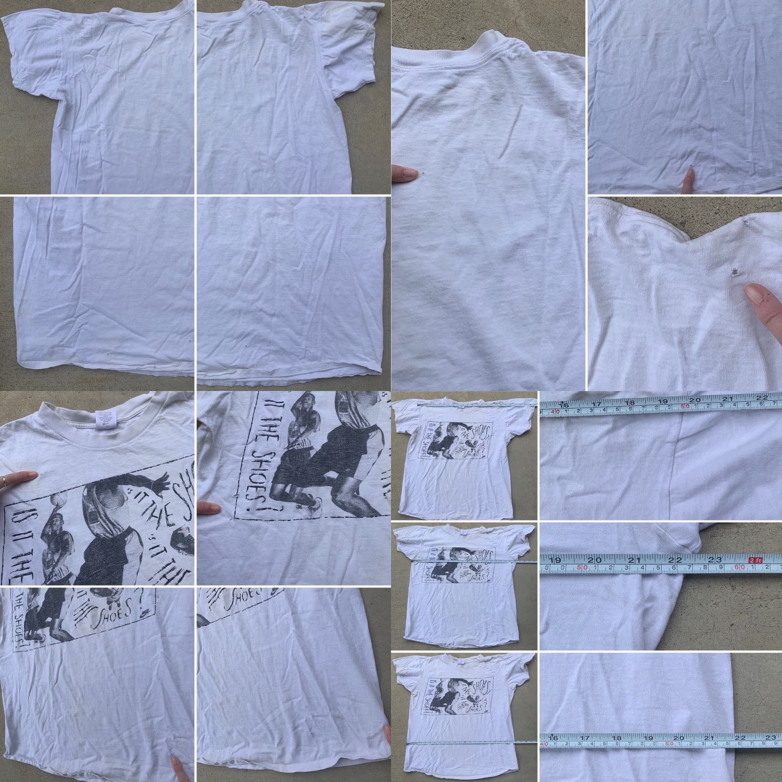 Nike VINTAGE Nike T-Shirt Michael Jordan Spike Lee Mars Blackmon L White 100% Cotton Short Sleeve Graphic Tee United States Mens Size US L / EU 52-54 / 3 - 8 Thumbnail