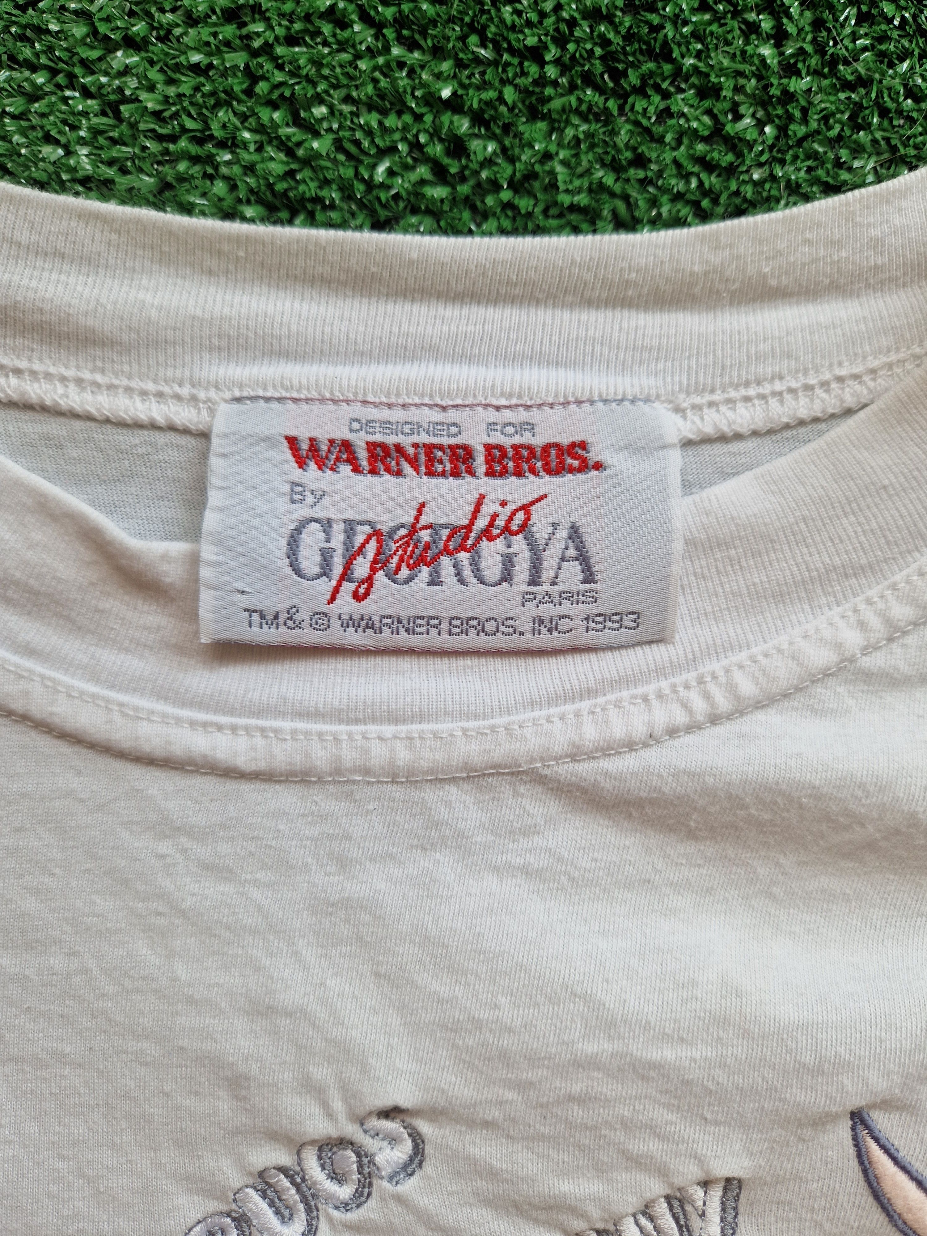 Warner Bros Vintage Bugs Bunny Embroidery T-shirt Size US L / EU 52-54 / 3 - 3 Thumbnail