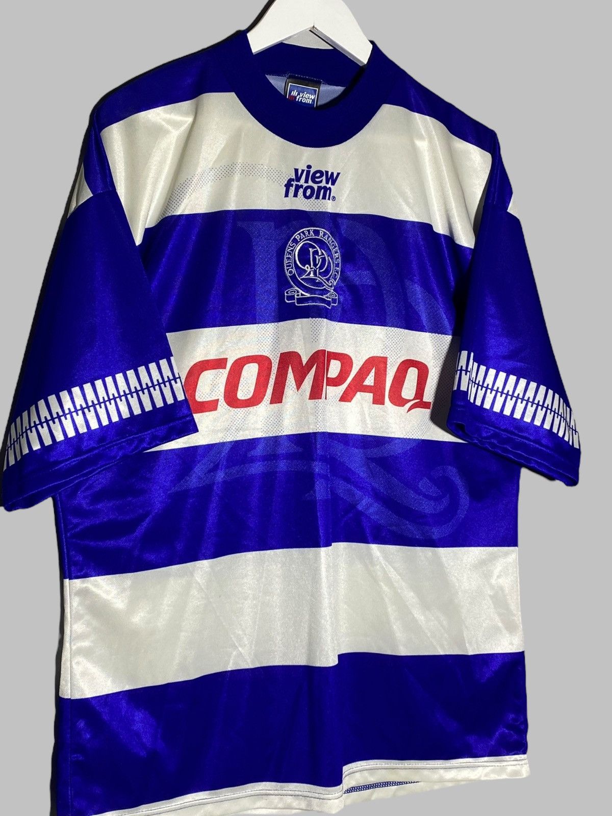 Vintage Vintage View From Queens Park Rangers 1995/96 Football Shirt Size US L / EU 52-54 / 3 - 3 Thumbnail