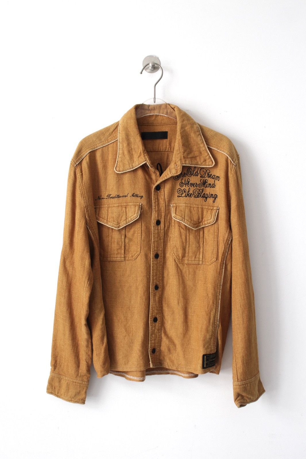JACKROSE 2000S SANKO JACKROSE LUV MAISON THE OLD DREAM LINEN SHIRT Size US S / EU 44-46 / 1 - 1 Thumbnail