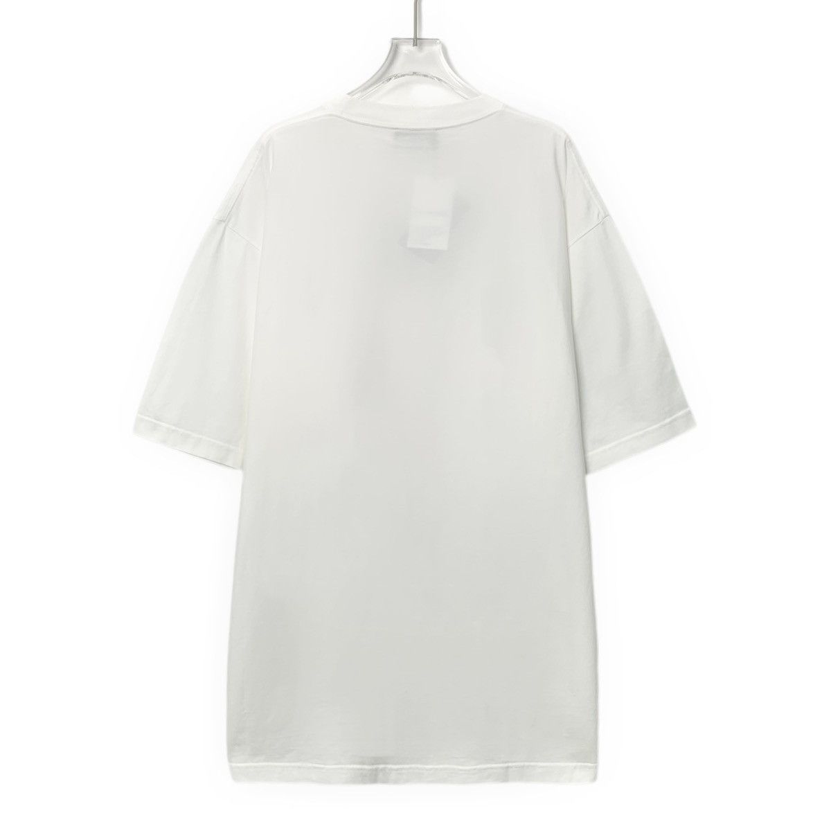 Balenciaga Balenciaga Logo Wheat Embroidery Short Sleeve T-shirt K26WX Size US M / EU 48-50 / 2 - 2 Thumbnail