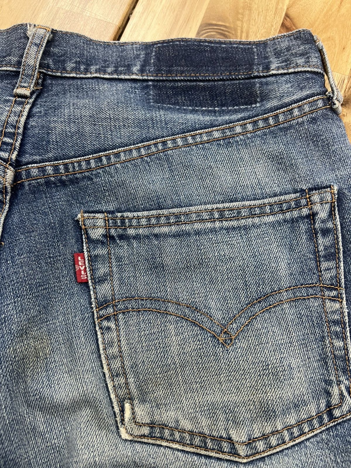 Levi's Vintage 90’s Levis 502XX Big E Jeans Denim Size US 31 - 12 Thumbnail