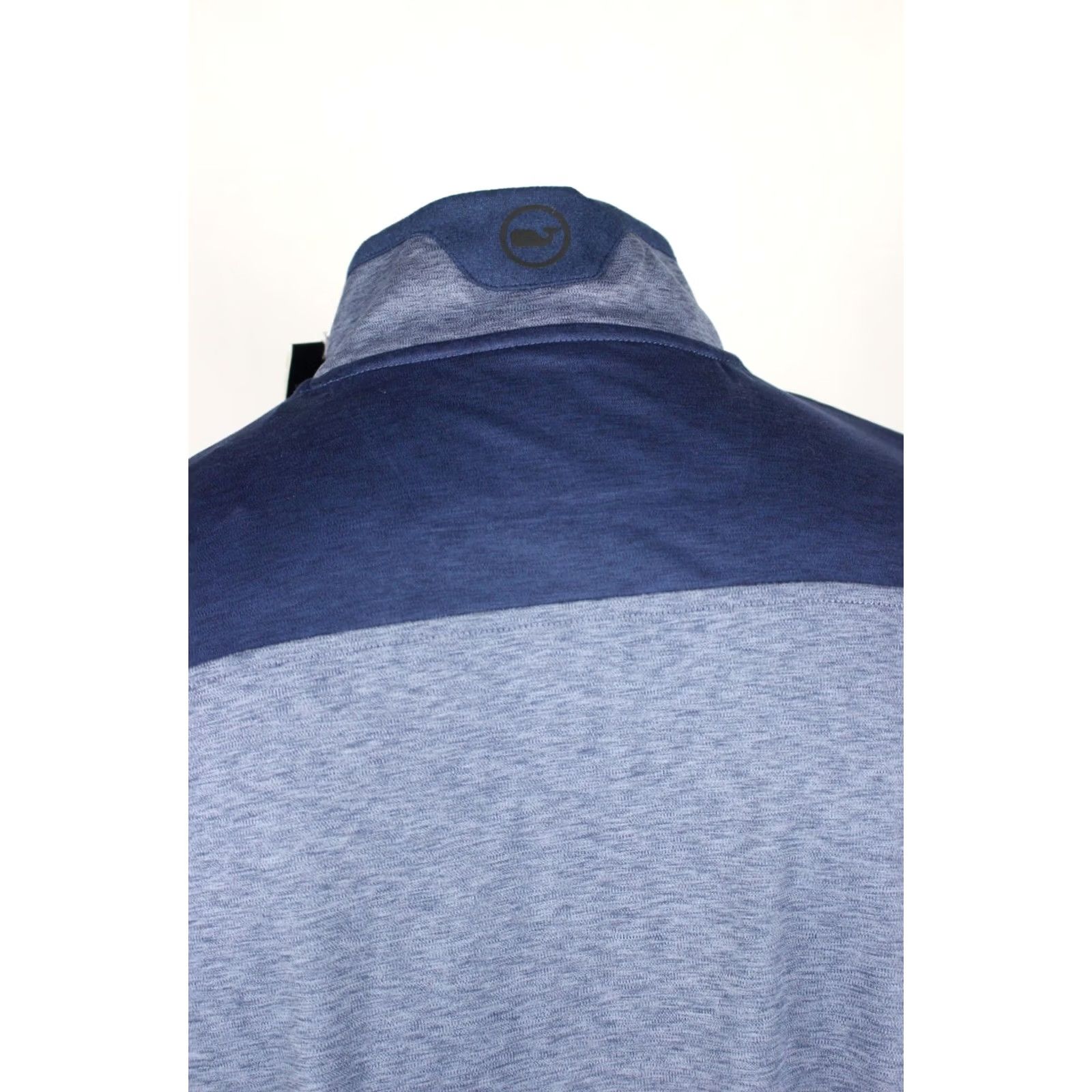 Vineyard Vines VINTAGE Vineyard Vines Men's On The Go Shep Shirt Zip Pullover XL Oxbow Blue Size US XL / EU 56 / 4 - 3 Thumbnail