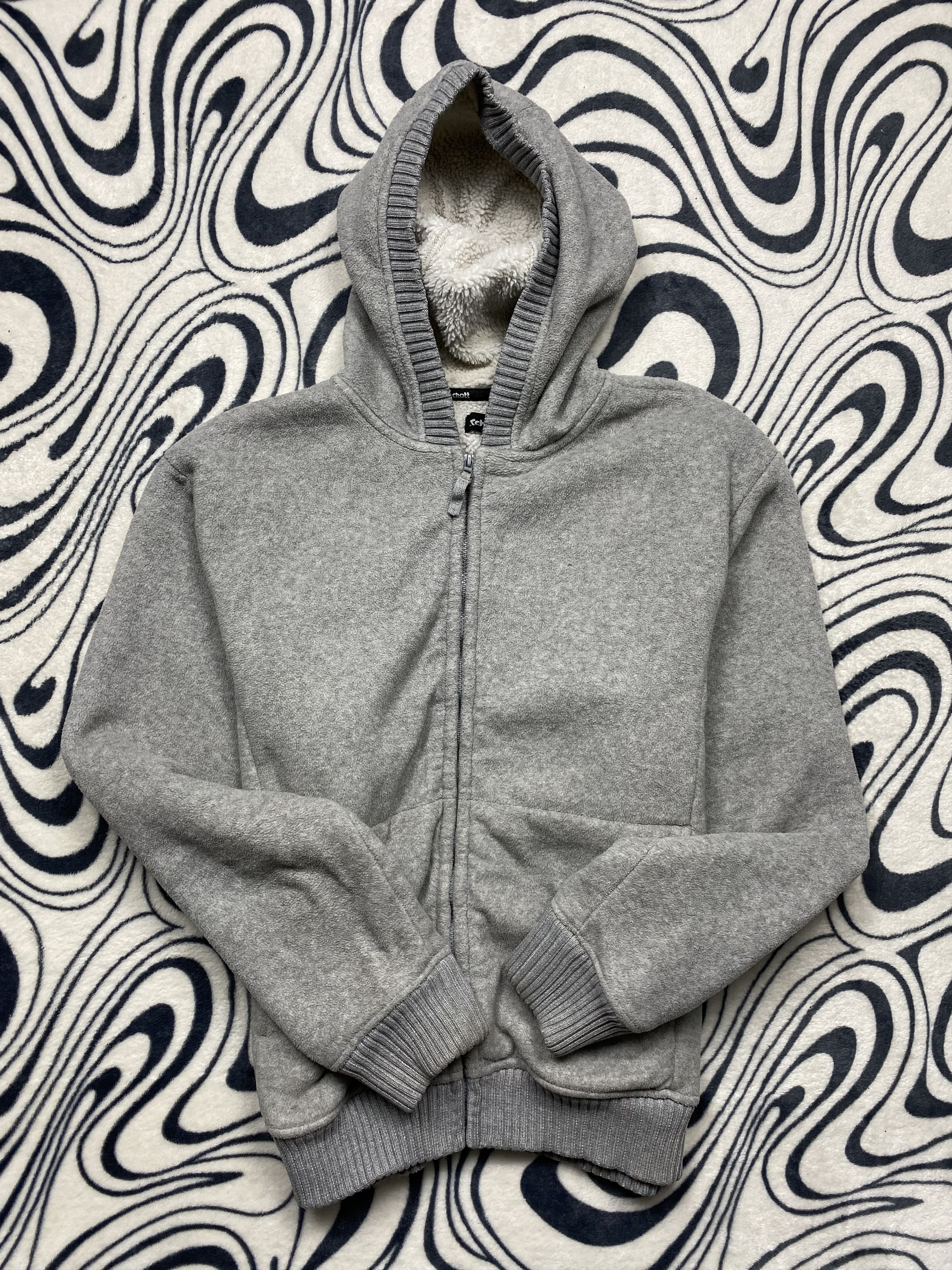 Schott Schott Vintage Mens Teddy Fleece Sherpa Jacket Y2K Size US XXL / EU 58 / 5 - 2 Thumbnail
