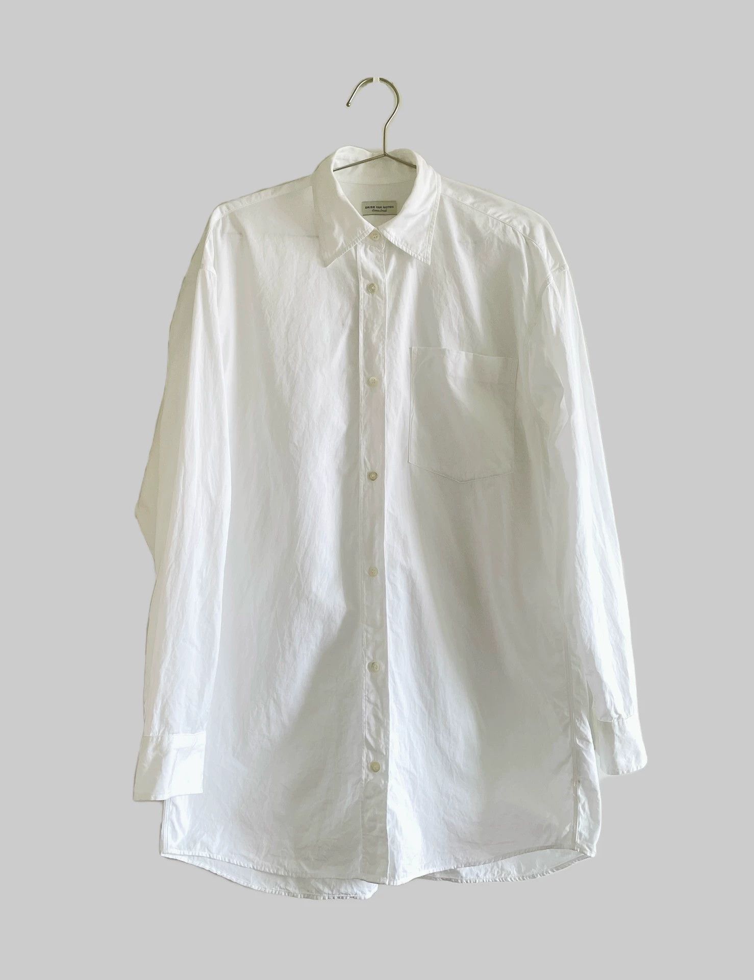 Dries Van Noten Dries van noten Pure cotton white shirt Size US XS / EU 42 / 0 - 1 Thumbnail