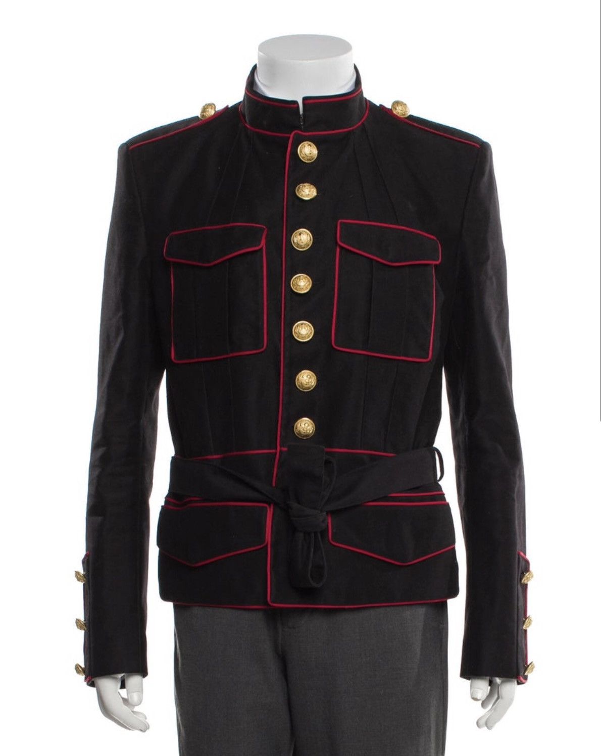 Balmain Vintage Balmain Officer Jacket Size 48R - 1 Thumbnail