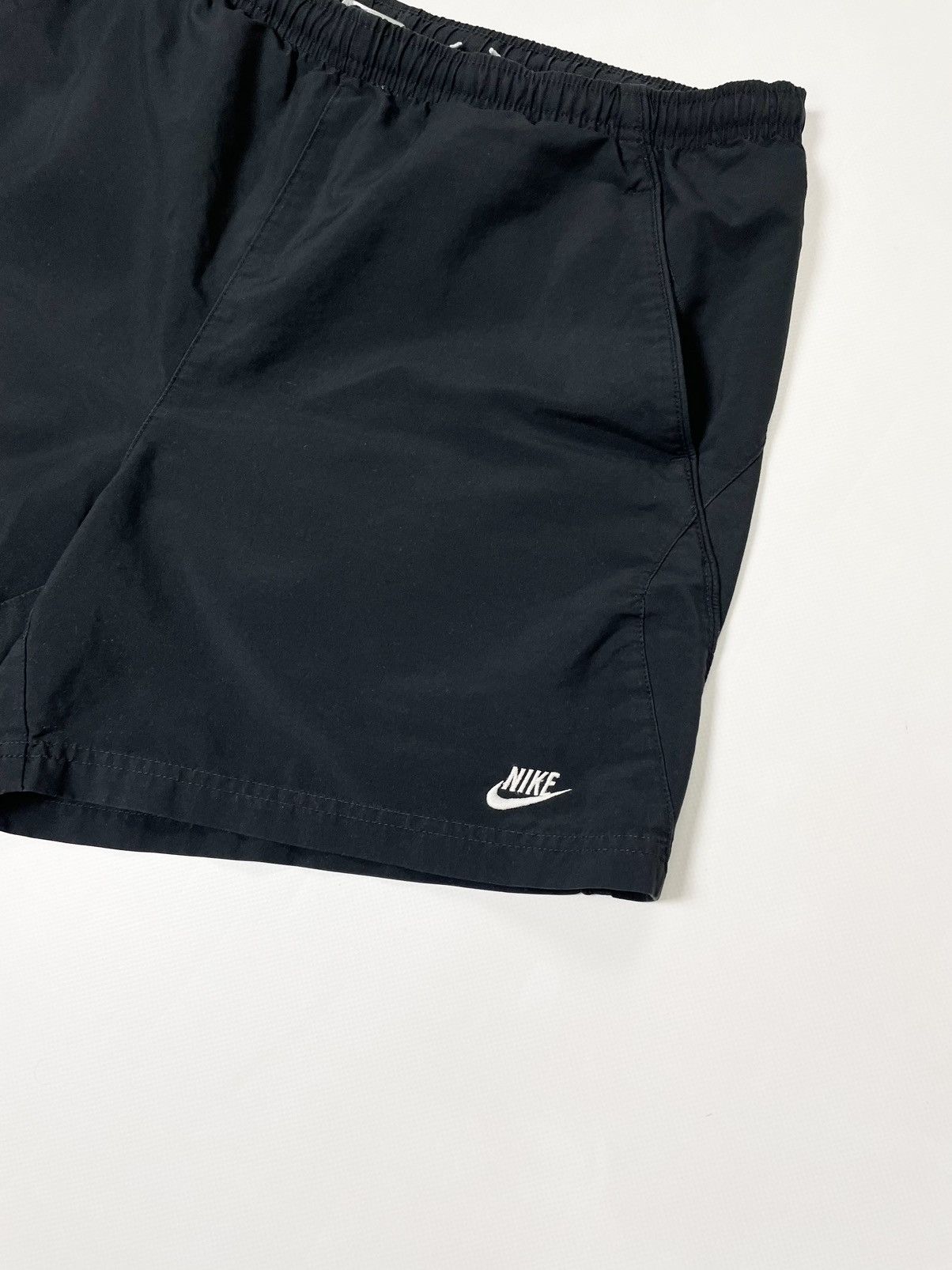 Nike Nike Vintage 🎱 Sport Black Nylon Shorts Size US 34 / EU 50 - 2 Thumbnail