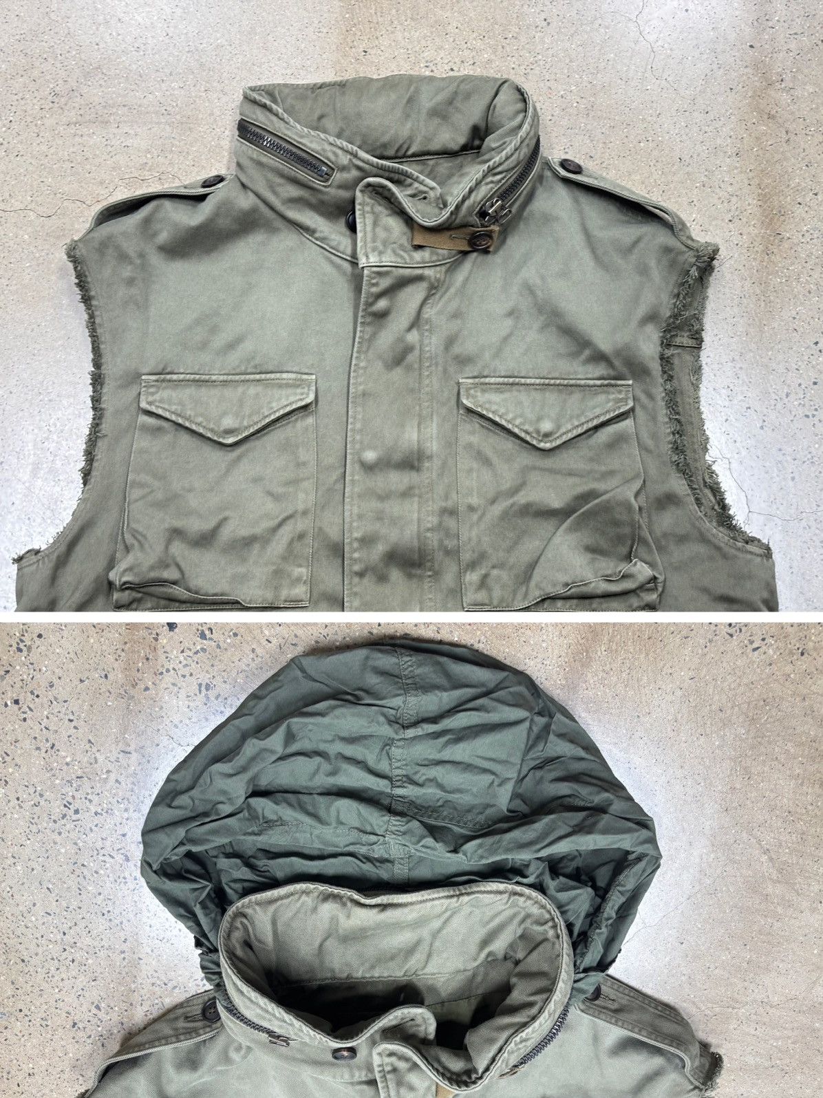 Visvim VISVIM 24SS BICKLE VEST M65 Olive size4 Size US XL / EU 56 / 4 - 3 Thumbnail