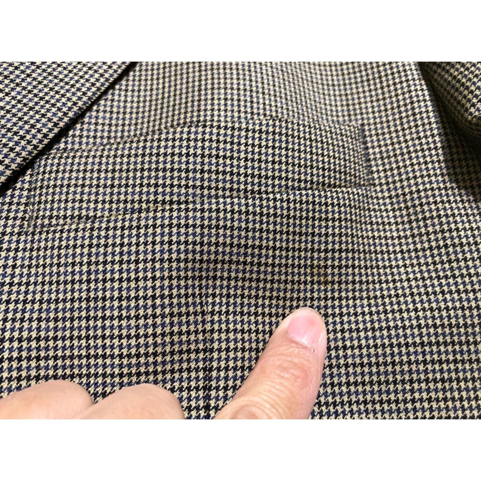 Brooks Brothers Brooks Brothers Blazer Mens 44 Multicolor Plaid Wool Cashmere Two-Button Jacket Regular Mature? Size 44R - 6 Thumbnail
