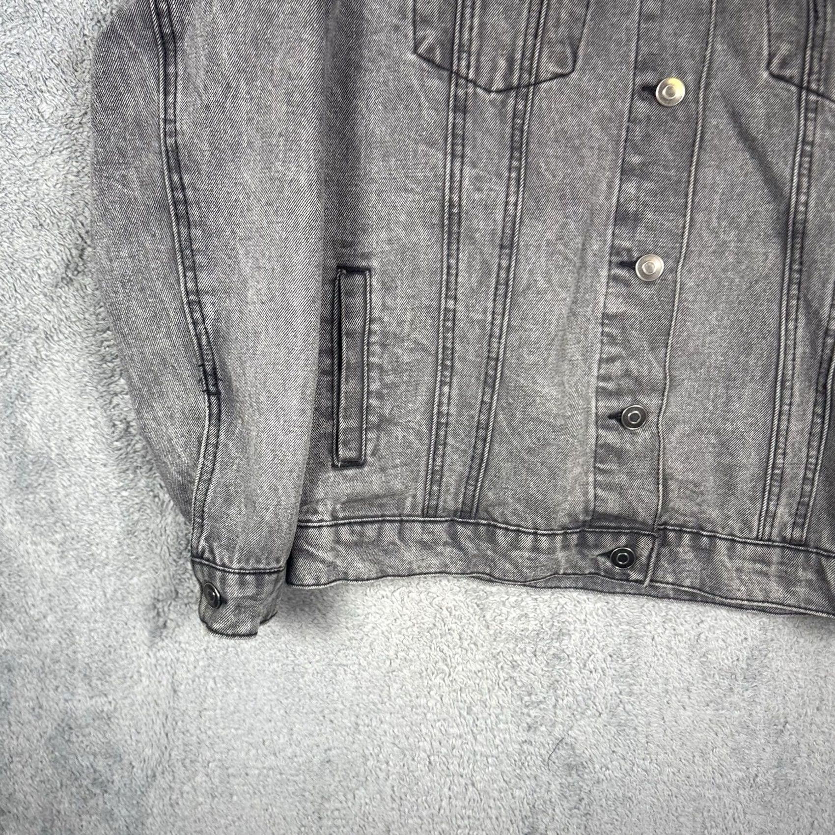 Vintage Pink Floyd Denim Jacket Mens S US Tour 1987 73 The Dark Side of the Moon Grunge Size US S / EU 44-46 / 1 - 6 Thumbnail