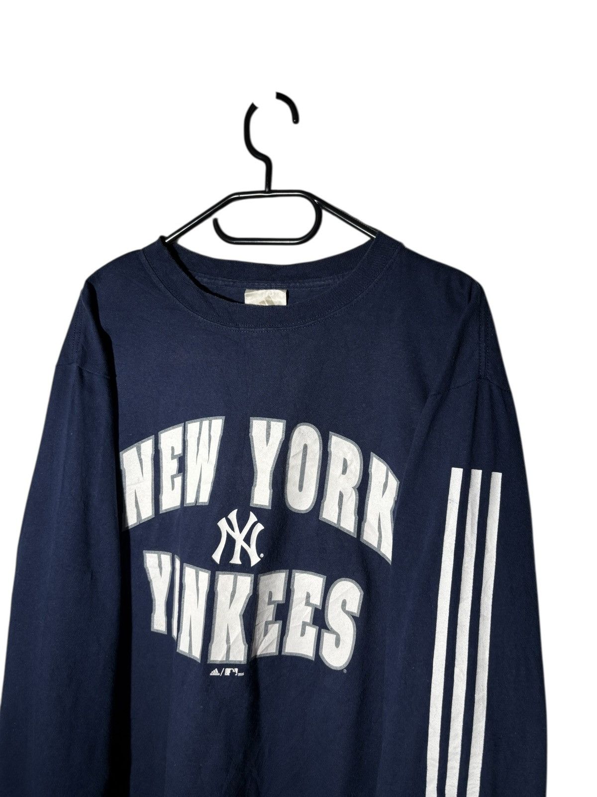 Adidas Vintage Y2K New York Yankees x Adidas MLB Long Sleeve Rap Size US M / EU 48-50 / 2 - 2 Thumbnail