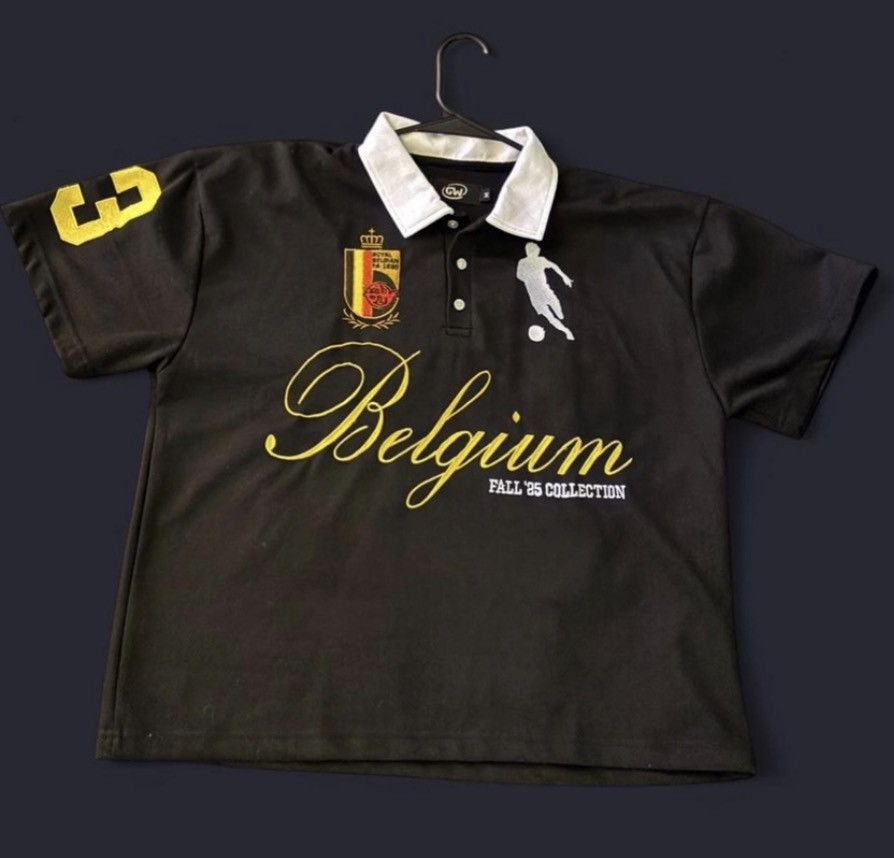 Other Belgium black polo shirt✅🔥 Size US M / EU 48-50 / 2 - 1 Thumbnail