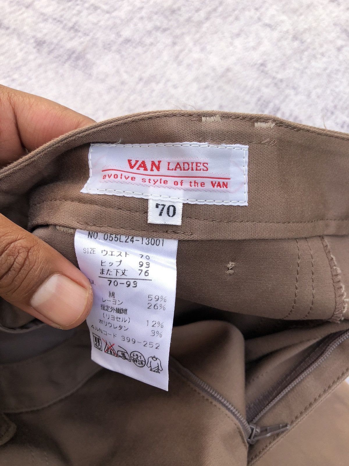 Japanese Brand × Van Japanesebrand Cargo Pants Multipocket Tactical W31.5 Size US 32 / EU 48 - 8 Thumbnail