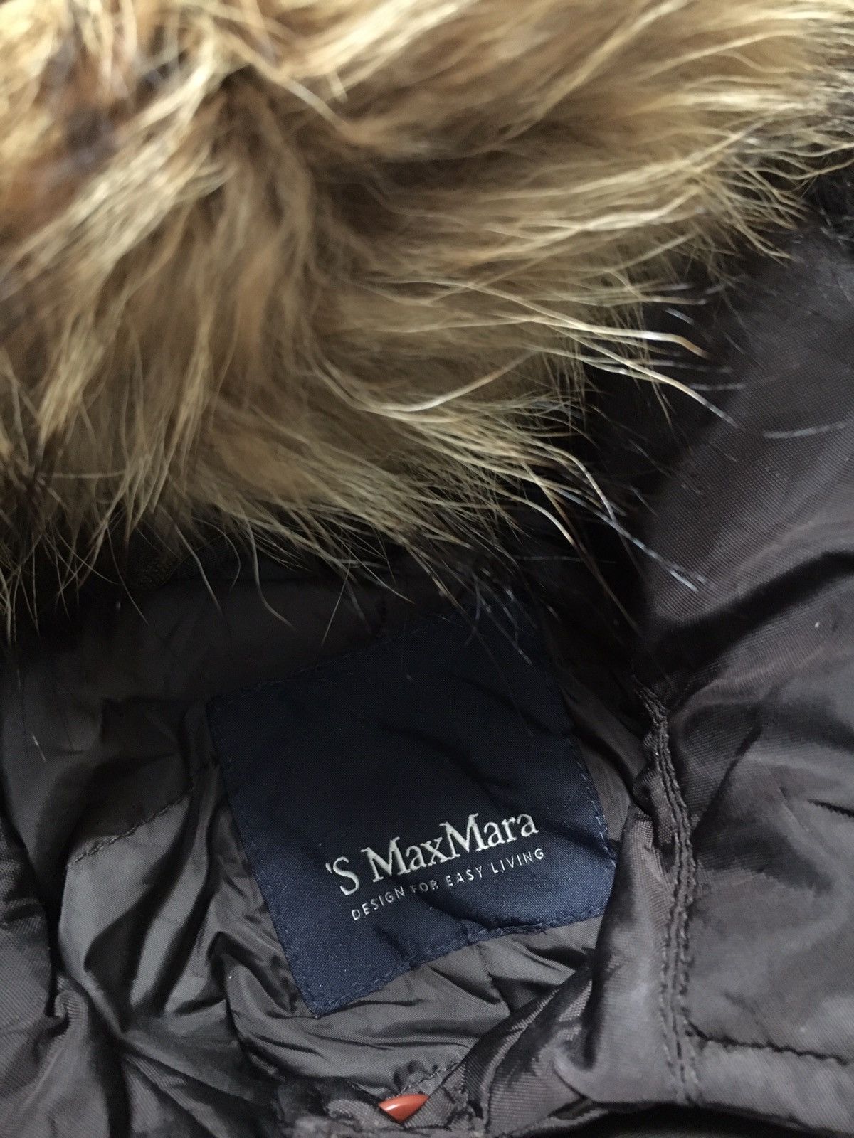 Designer × Max Mara × Weekend Max Mara Max Mara Raccoon Fur Down Jacket Size XS / US 0-2 / IT 36-38 - 4 Thumbnail
