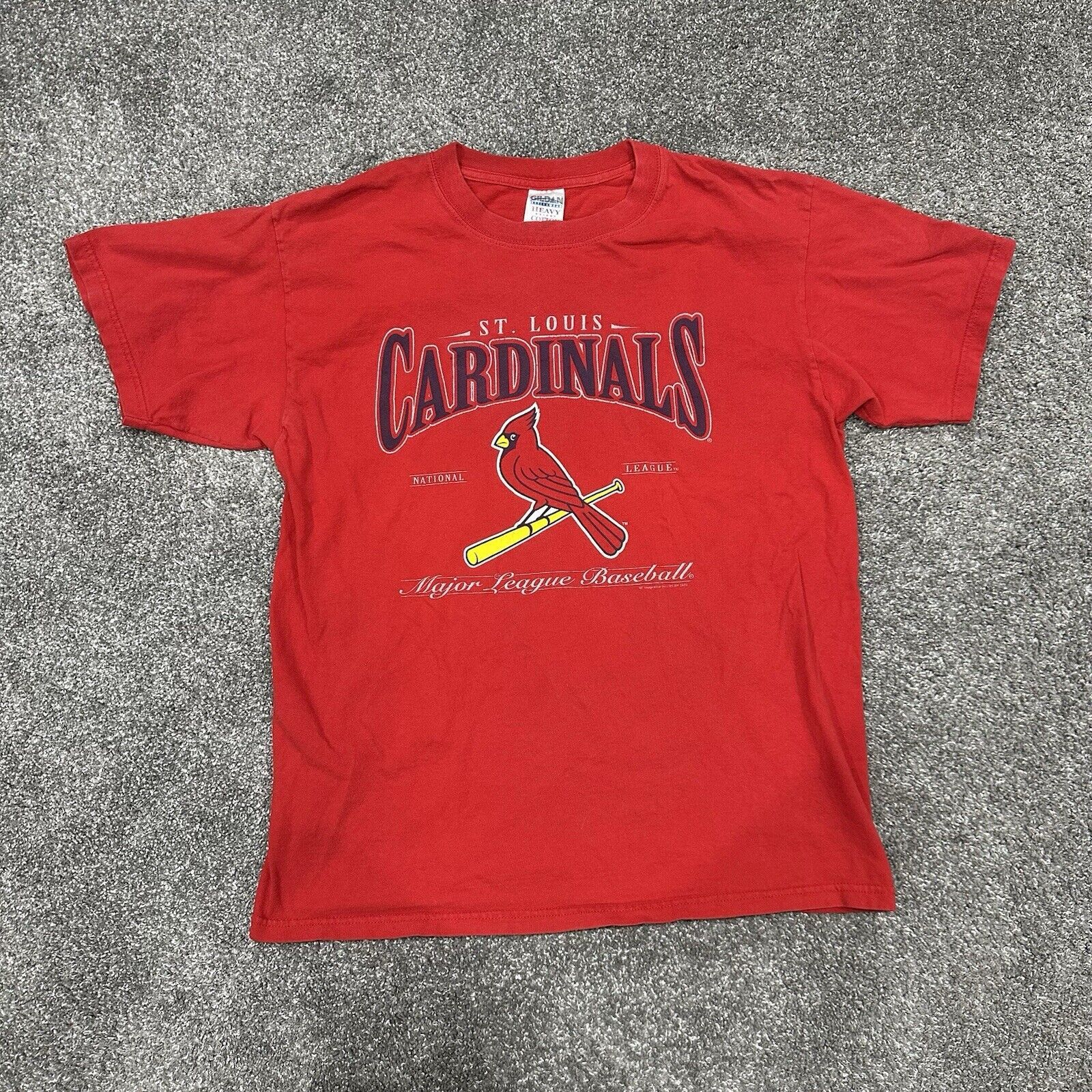 Gildan Y2K St. Louis Cardinals MLB Graphic Tee Mens Size Large Size US L / EU 52-54 / 3 - 1 Thumbnail