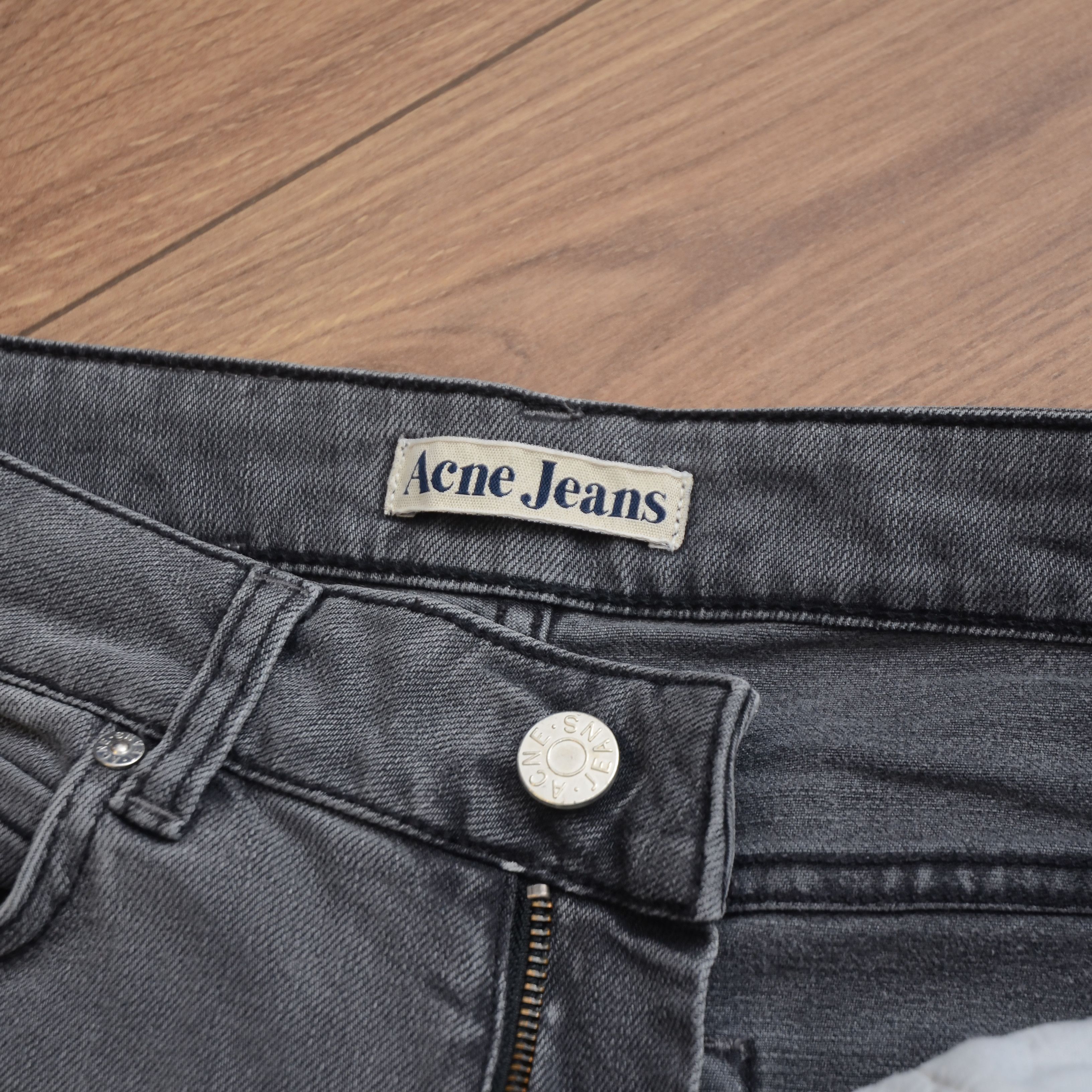 Acne Studios ACNE Studio Hex Filter Jeans Slim Fit Whiskers Faded Y2K Size 27" / US 4 / IT 40 - 11 Thumbnail