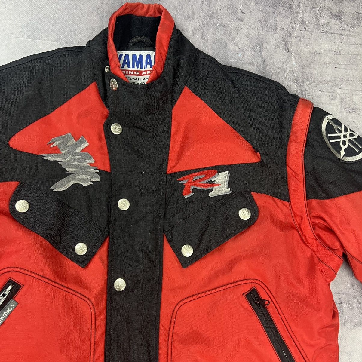 Yamaha Rare! Yamaha R1 Vintage Racing Vest Jacket Big Logo 90s Size US S / EU 44-46 / 1 - 5 Thumbnail