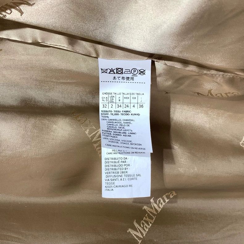 Max Mara Max Mara Wool coat Size XS / US 0-2 / IT 36-38 - 7 Thumbnail