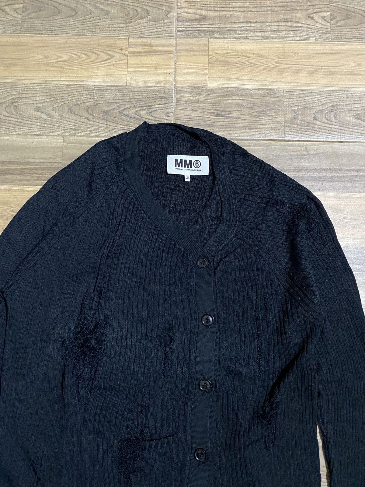 Maison Margiela MAISON MARTIN MARGIELA CARDIGAN DISTRESSED CUSTOM Size ONE SIZE - 4 Thumbnail