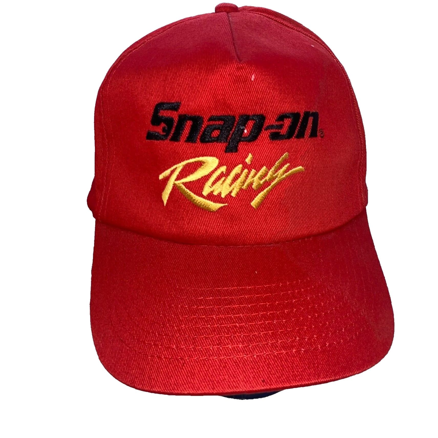 Vintage VINTAGE Snap-On Racing Snapback Hat Red Cap Child? No. Size ONE SIZE - 2 Thumbnail
