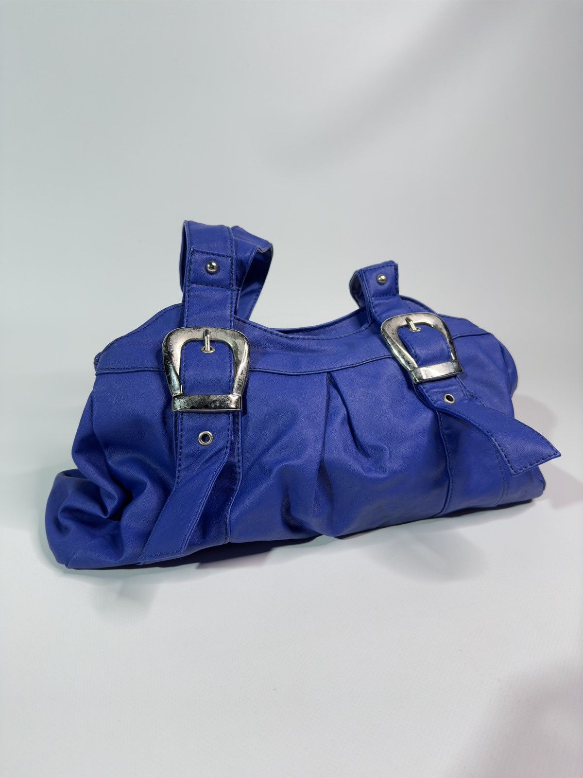 Japanese Brand Vintage blue shoulder handle bag y2k japanese swag coquette Size ONE SIZE - 2 Thumbnail