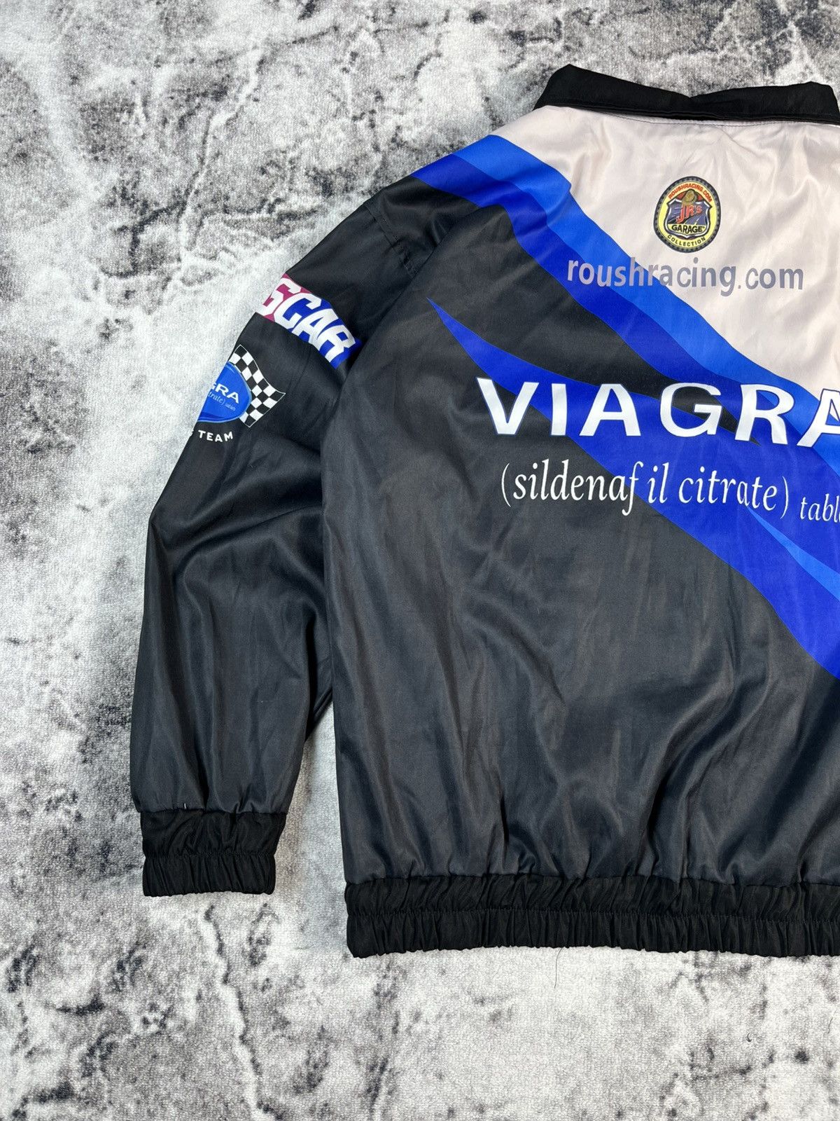 Vintage Vintage Viagra Racing Jacket Y2K NASCAR Style tag M Fits XL Size US XL / EU 56 / 4 - 12 Thumbnail