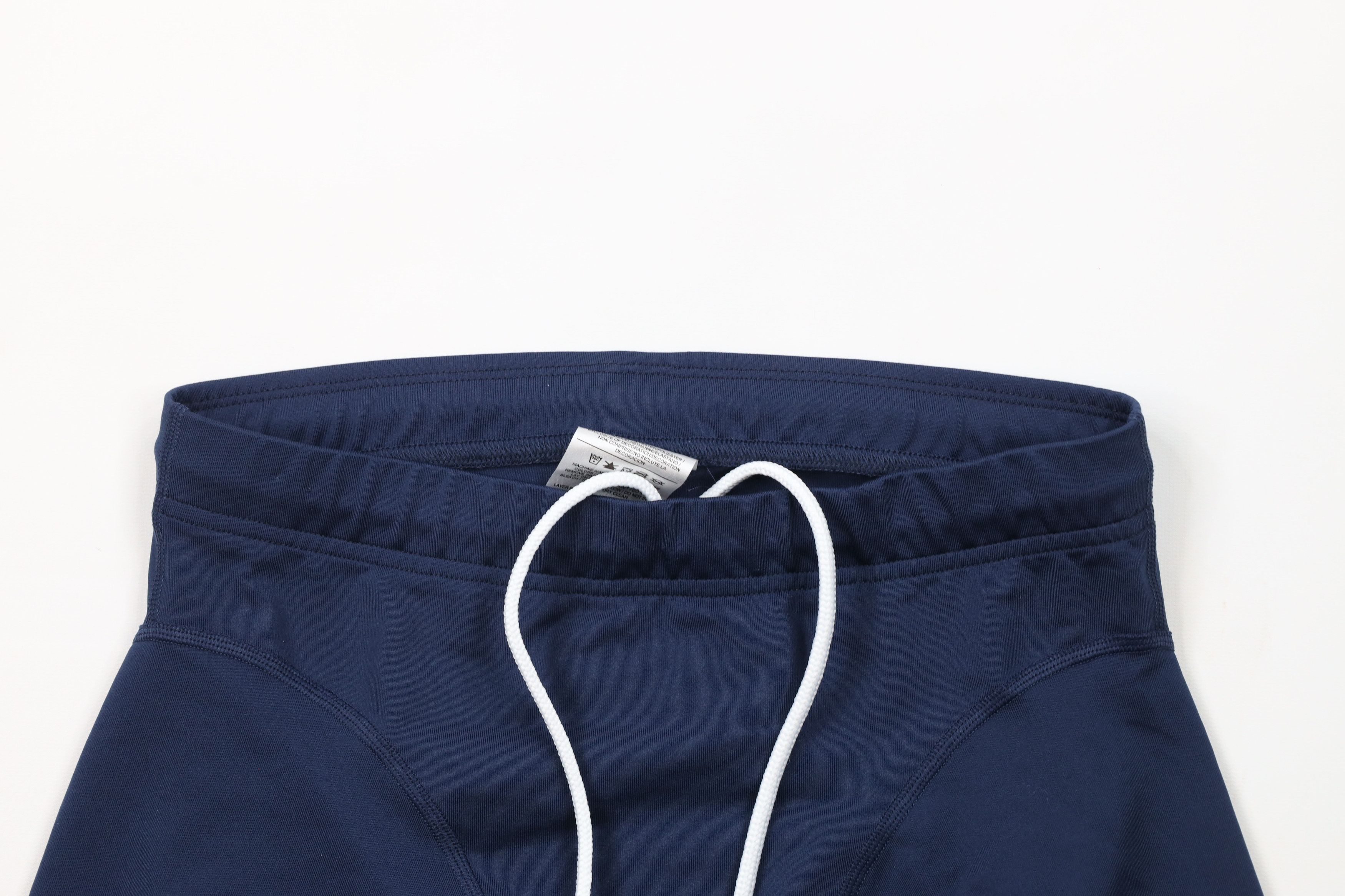 Nike × Vintage Nike Air Jordan University of Michigan Spandex Shorts USA Size US 36 / EU 52 - 2 Thumbnail