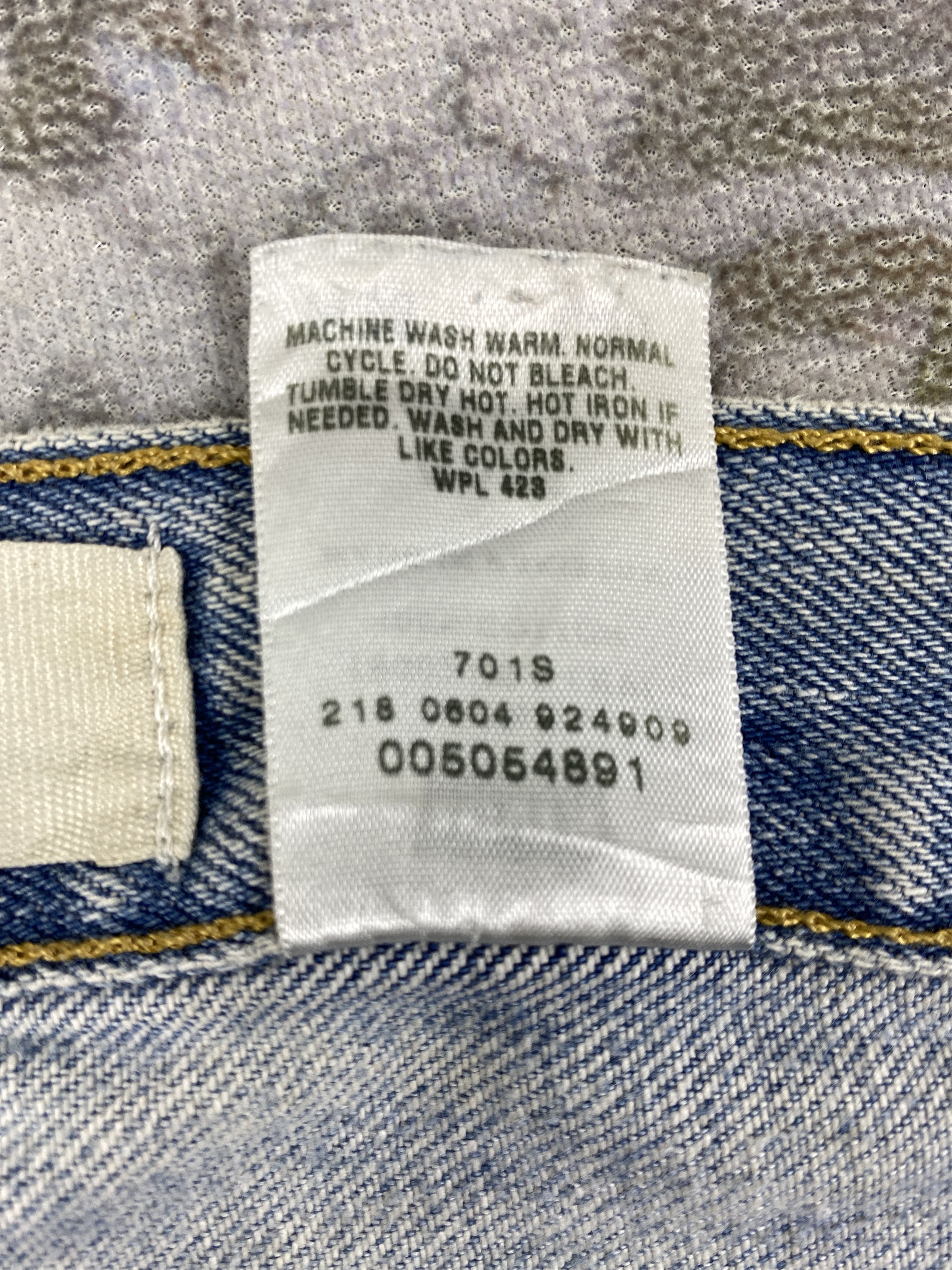 Levi's Light Blue Wash Vintage Levi's 505 37x29.5 Denim -JN1913 Size US 37 - 10 Thumbnail