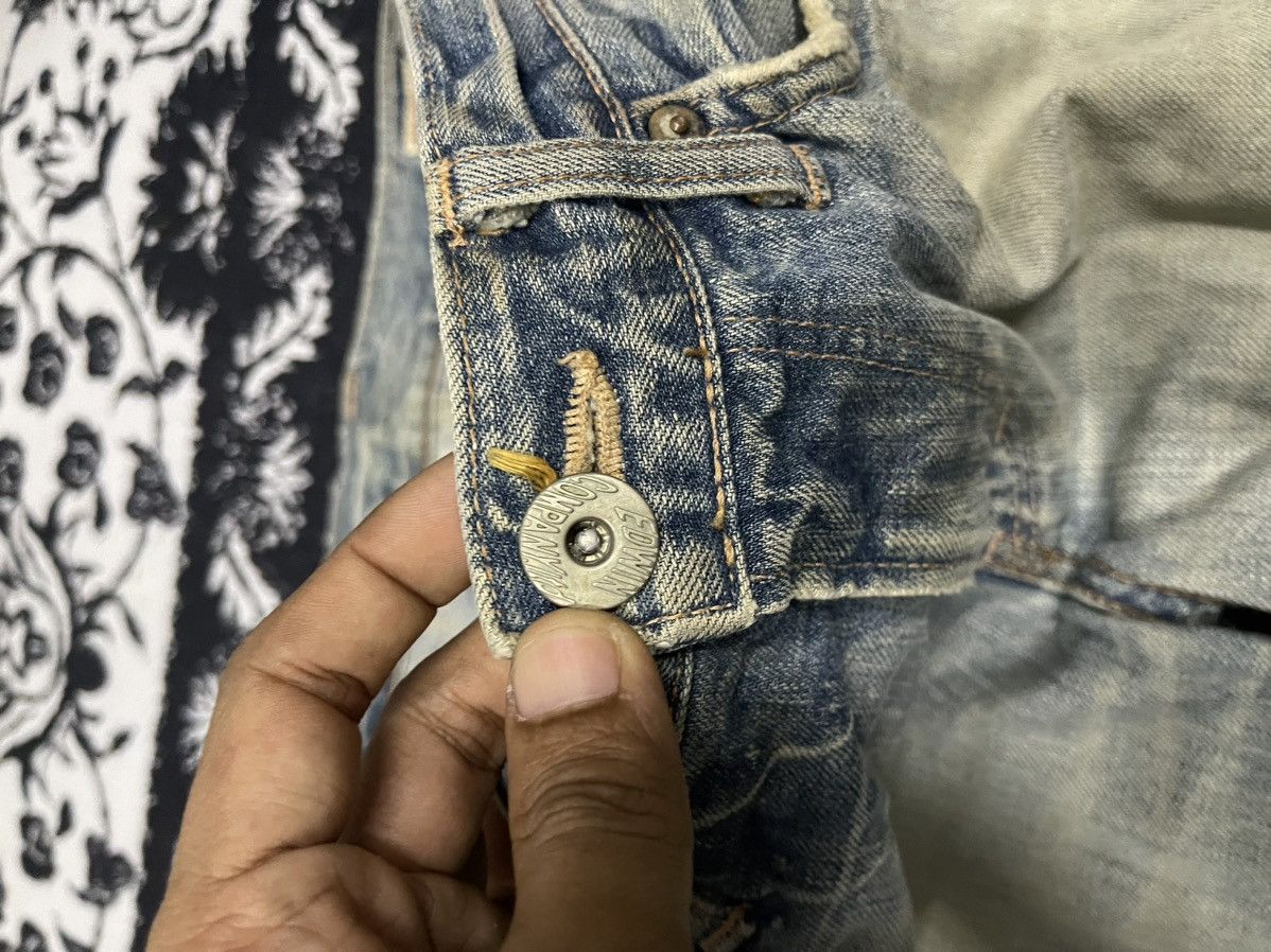 Edwin 90s OG EDWIN 512 RV DISTRESSED JEANS FLARE Size US 30 / EU 46 - 8 Thumbnail