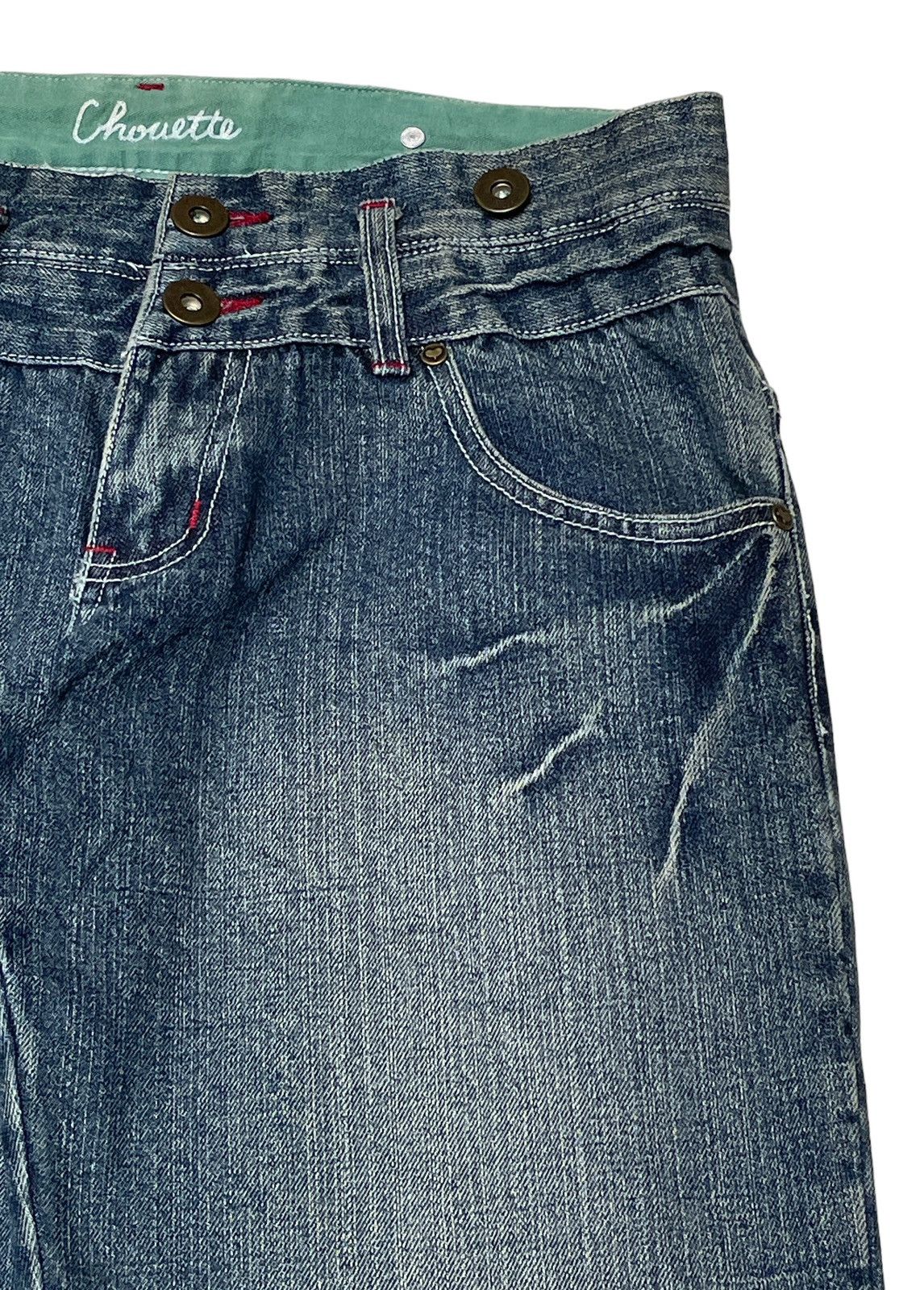 Designer × Japanese Brand × Vintage Vintage Japanese Brand Chovette Jeans 1990s Size US 32 / EU 48 - 4 Thumbnail