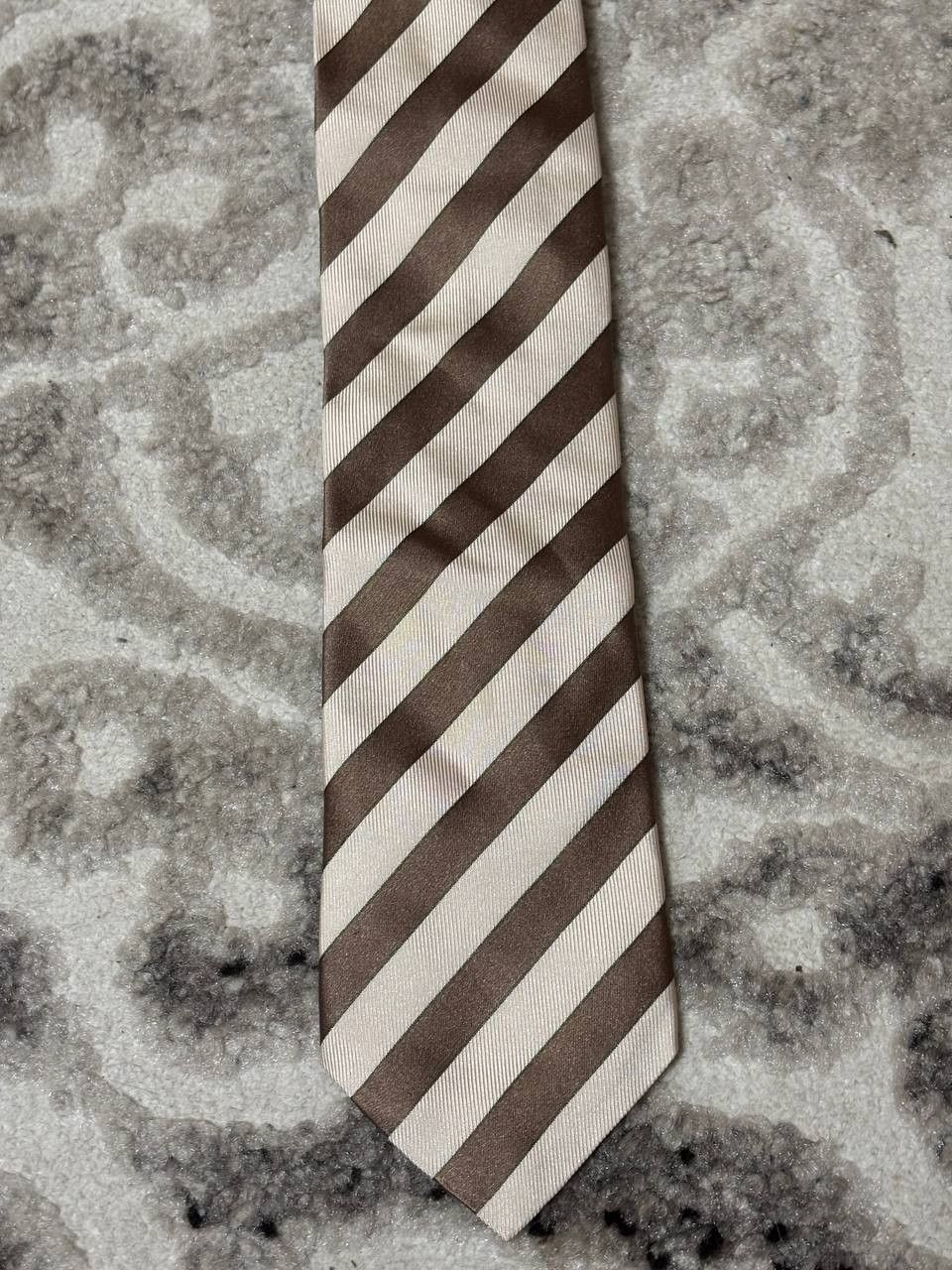 Armani Collezioni ARMANI COLLEZIONI lilac striped tie, made in Italy Size ONE SIZE - 3 Thumbnail
