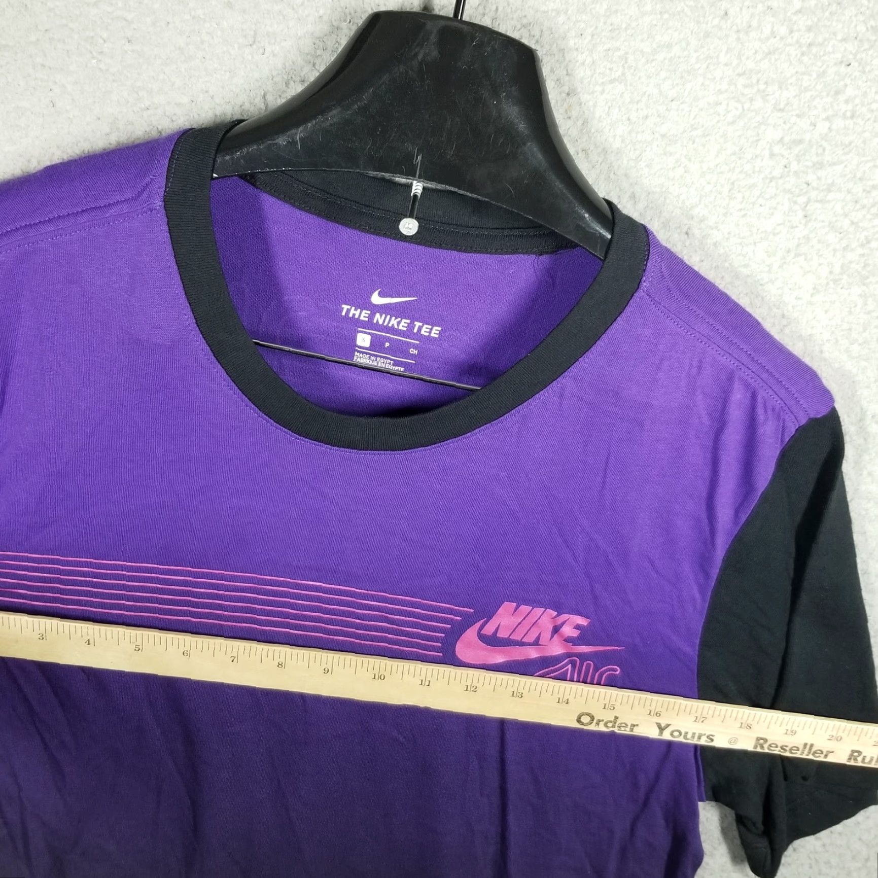 Nike Nike T-Shirt Mens Small Purple Graphic Nike Air 1987 Swoosh Streetwear CI2988-547 Size US S / EU 44-46 / 1 - 6 Thumbnail