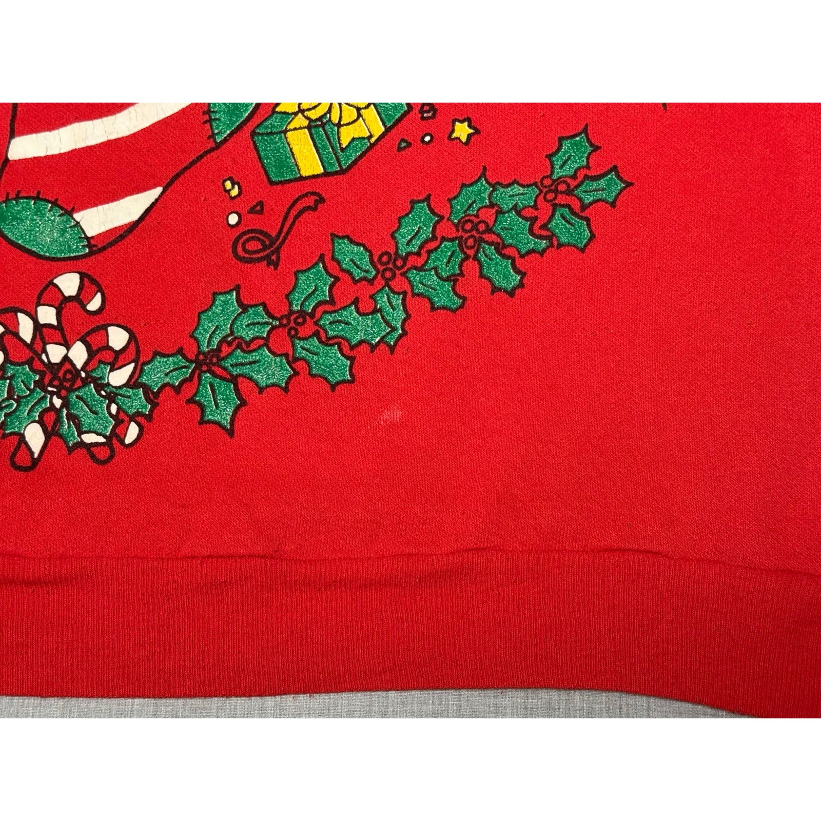 Vintage Vintage Holiday Time Puff Print Christmas Goodies Crewneck L Size US L / EU 52-54 / 3 - 5 Thumbnail