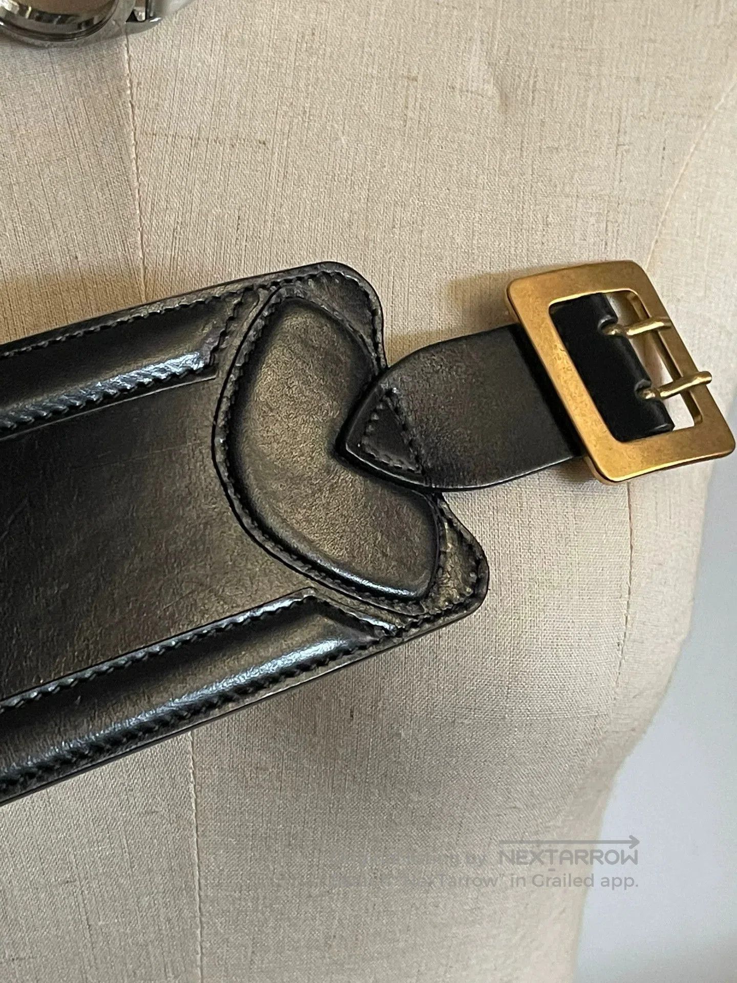 Alexander McQueen Alexander McQueen Leather Waist Belt. Size ONE SIZE - 5 Thumbnail