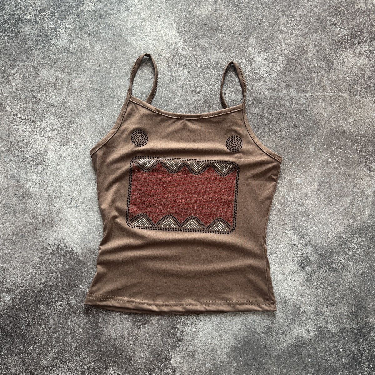 Hysteric Glamour Domo Y2K 2000’s Aesthetic Rhinestones Tank Top Size S / US 4 / IT 40 - 1 Thumbnail