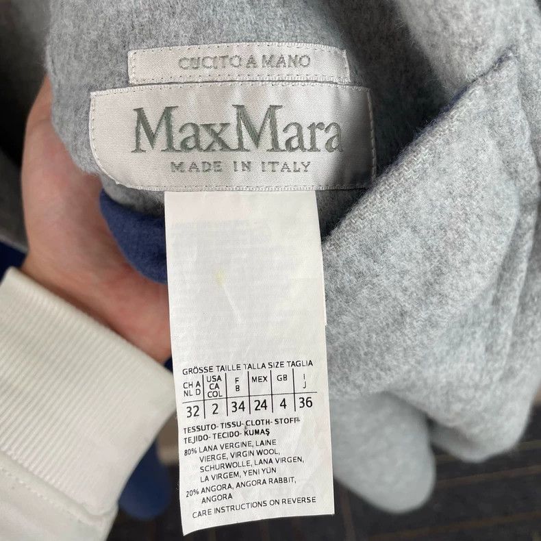 Other Max Mara Two-tone bathrobe coat Size S / US 4 / IT 40 - 6 Thumbnail