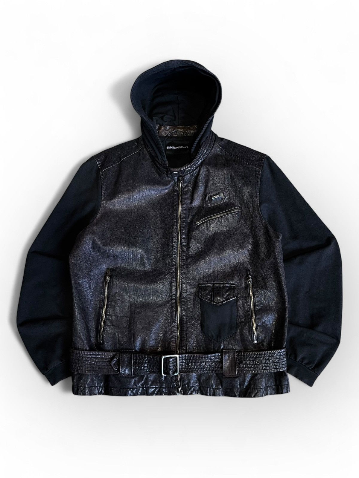 Emporio Armani 80s vintage ARMANI flight jacket | Grailed