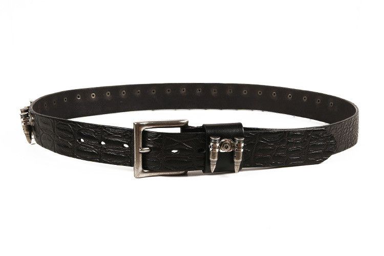 Japanese Brand Rivet Bullet Leather Belt Size ONE SIZE - 3 Thumbnail