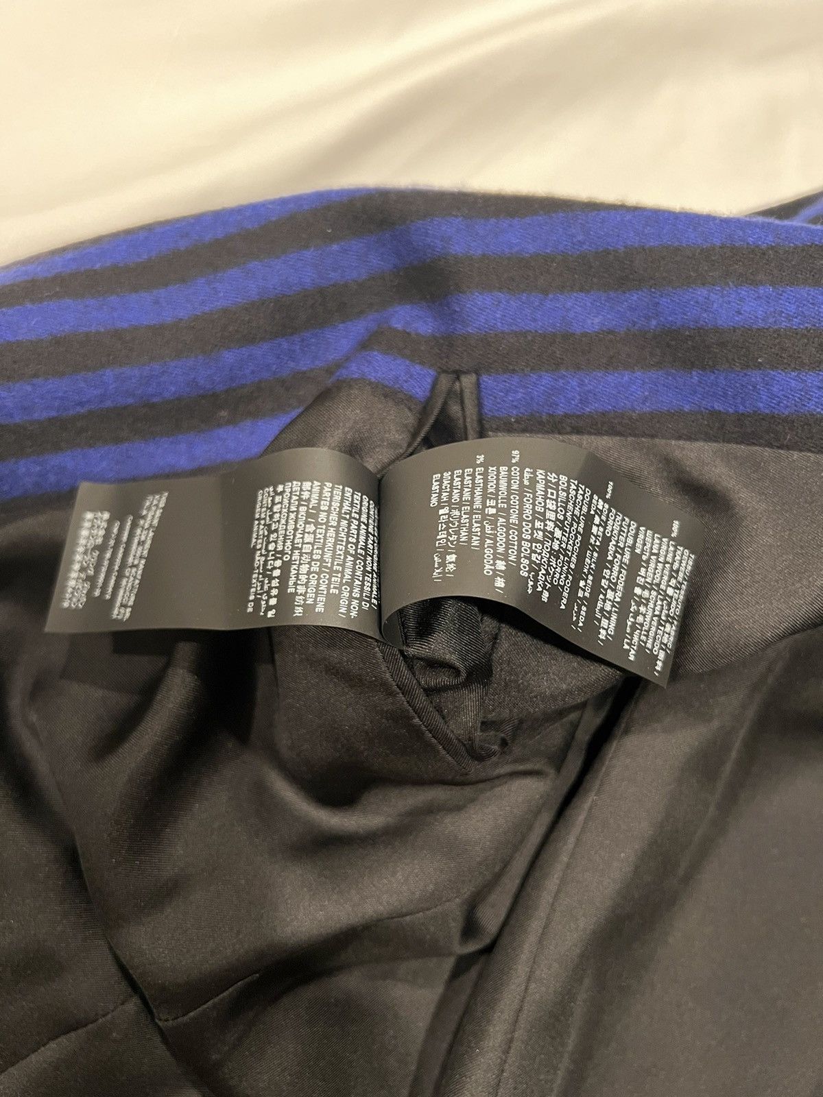 Saint Laurent Paris Saint Laurent men’s striped blazer. 52/42. $2990 Size 42R - 7 Thumbnail