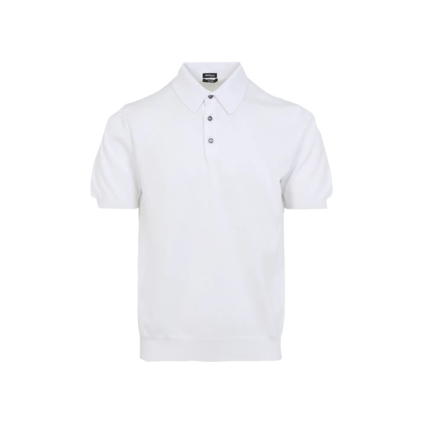 KITON White Cotton Polo Shirt New & Authentic (Men's size:XL