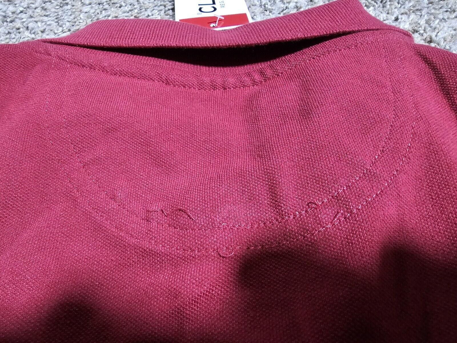 Clique clique polo shirt NWT 2xl XXL Red Size US XXL / EU 58 / 5 - 8 Thumbnail