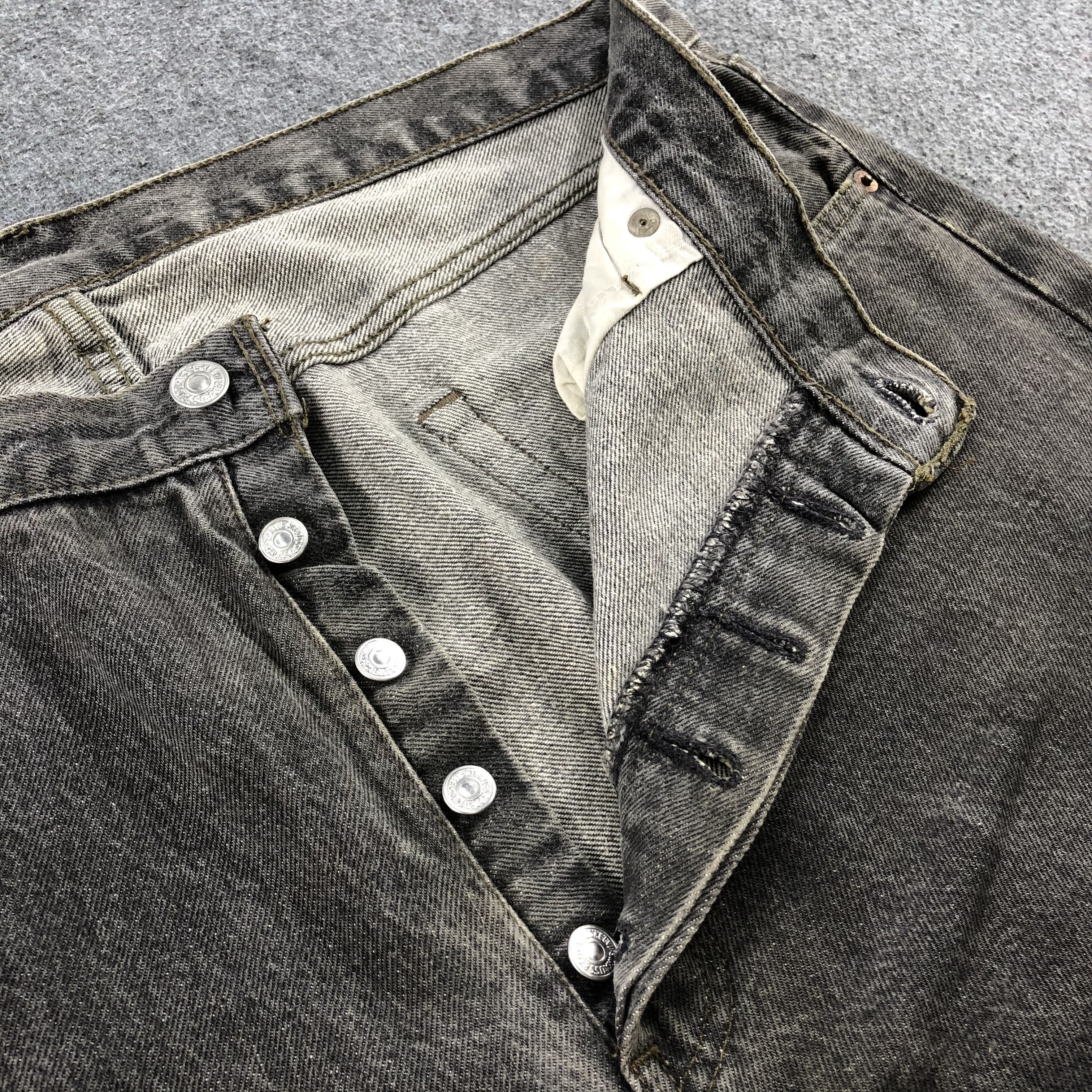 Levi's 90s Vintage Levis 501 Earth Tone Jeans-J1638 Size US 37 - 11 Thumbnail